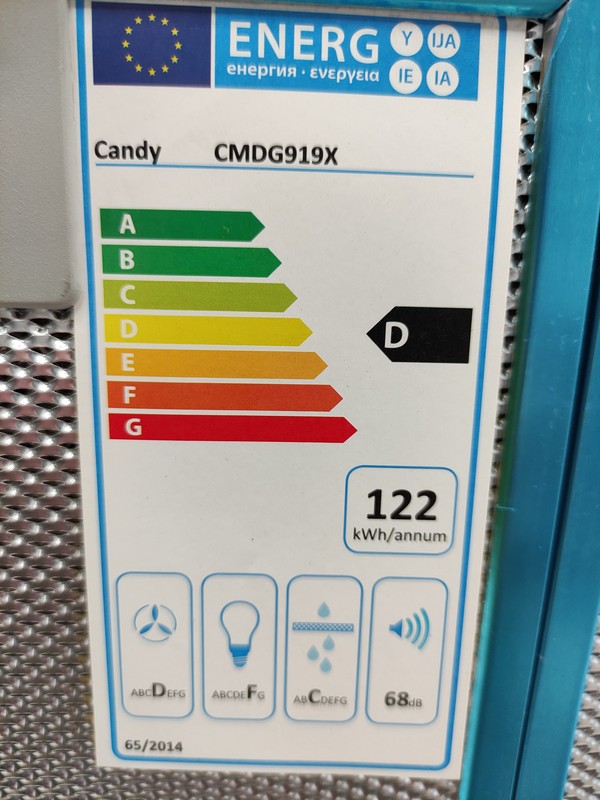 Aspirator Candy CMDG919X, 90 cm