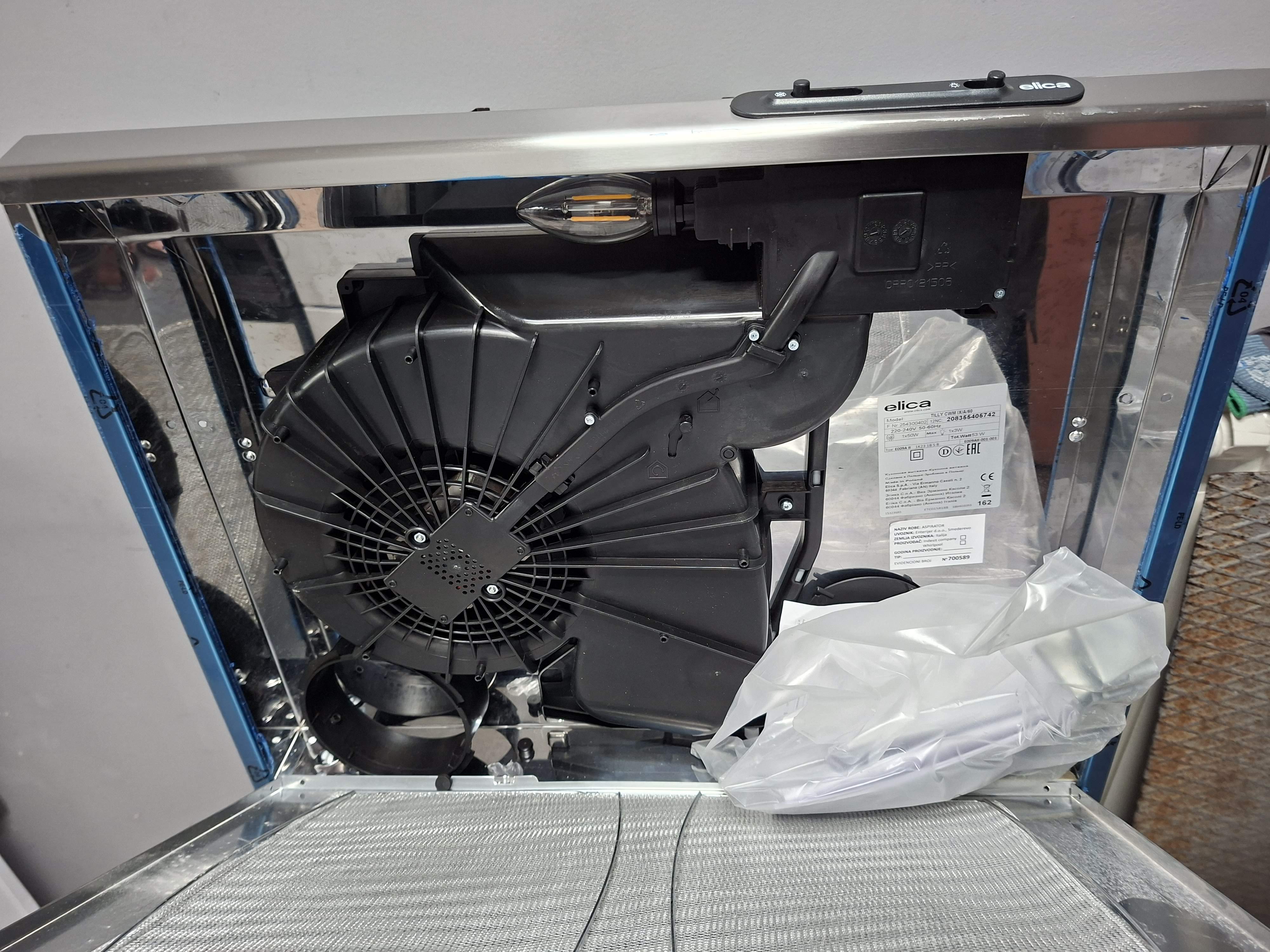 Aspirator Elica TILLY CWM IX A 60 (2) , 60 cm.