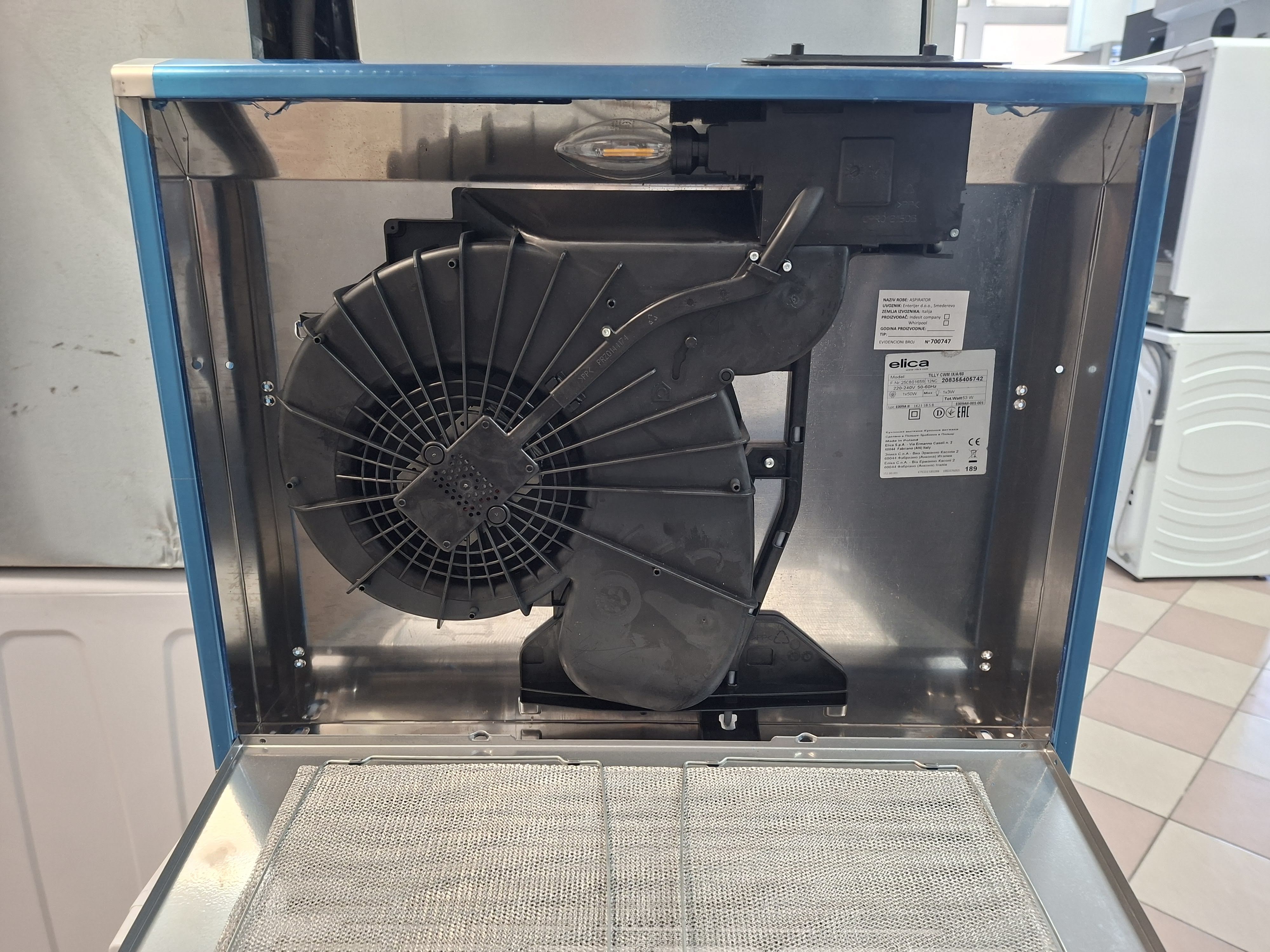 Aspirator Elica TILLY CWM IX A 60 (3) , 60 cm.