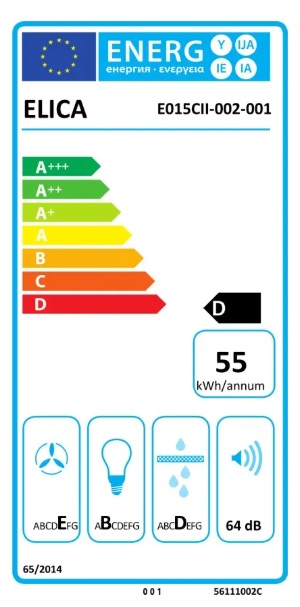 Aspirator Elica Vega 60 IX , 60 cm.