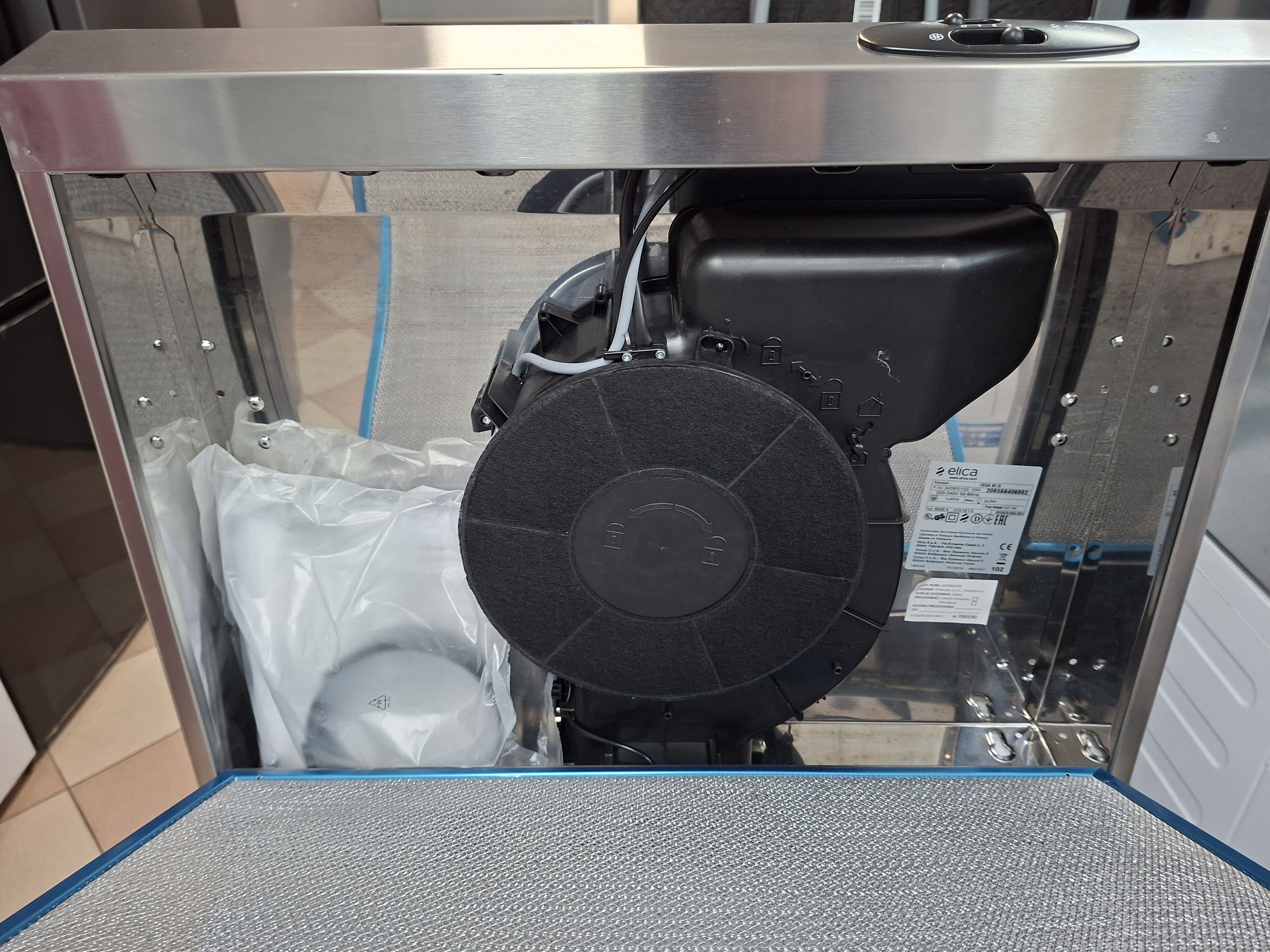 Aspirator Elica Vega 60 IX , 60 cm.