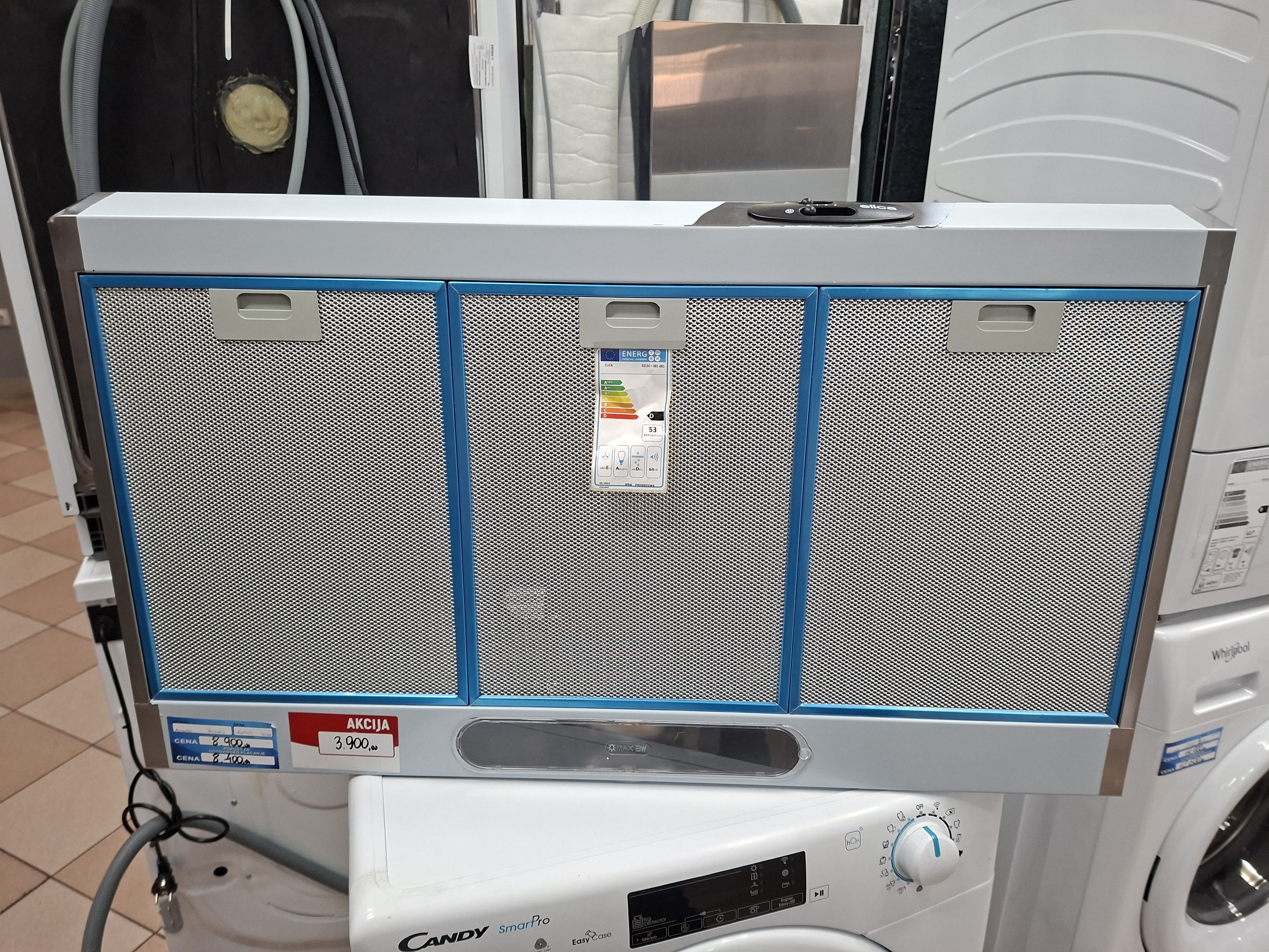 Aspirator Elica Vega Slim IX/A/90  (4), 90cm