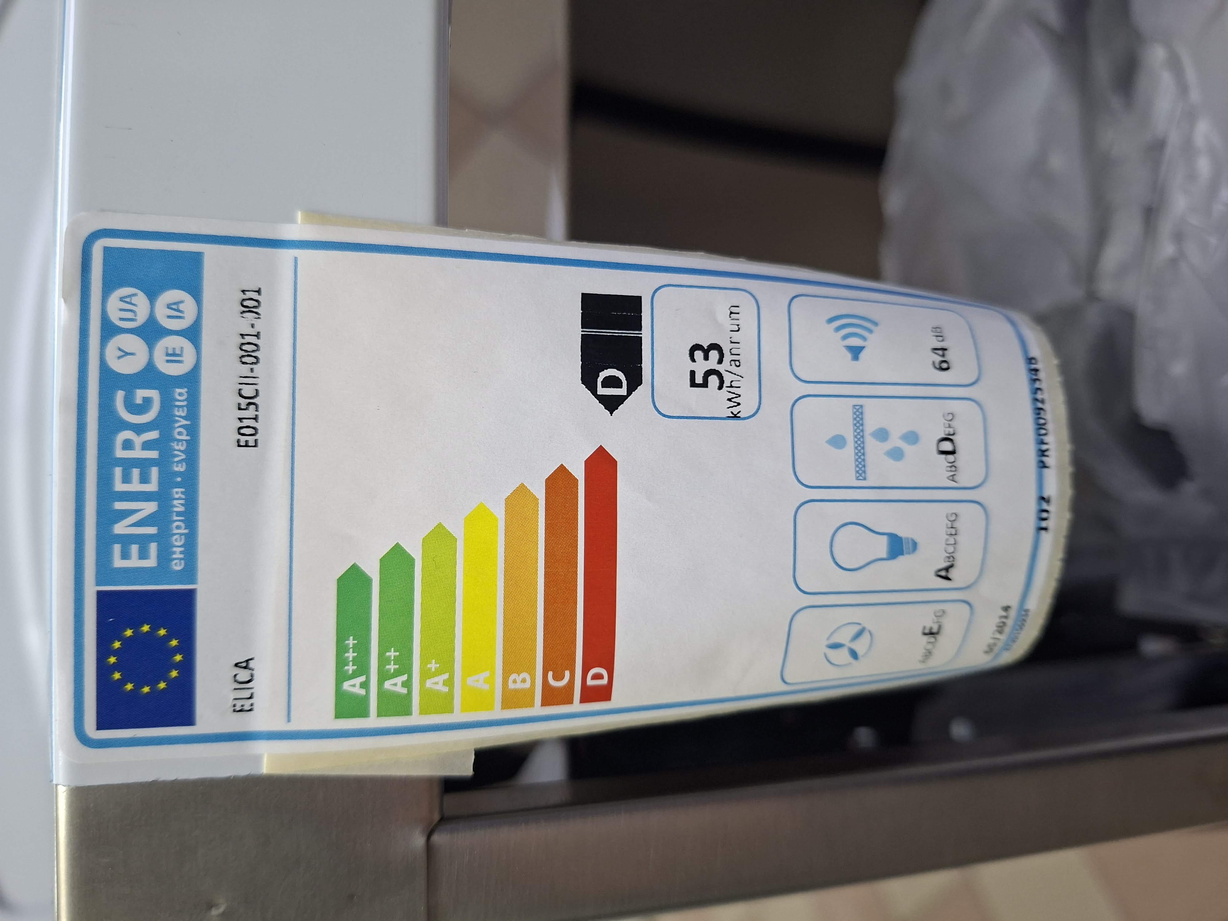 Aspirator Elica Vega Slim IX/A/90, 90cm