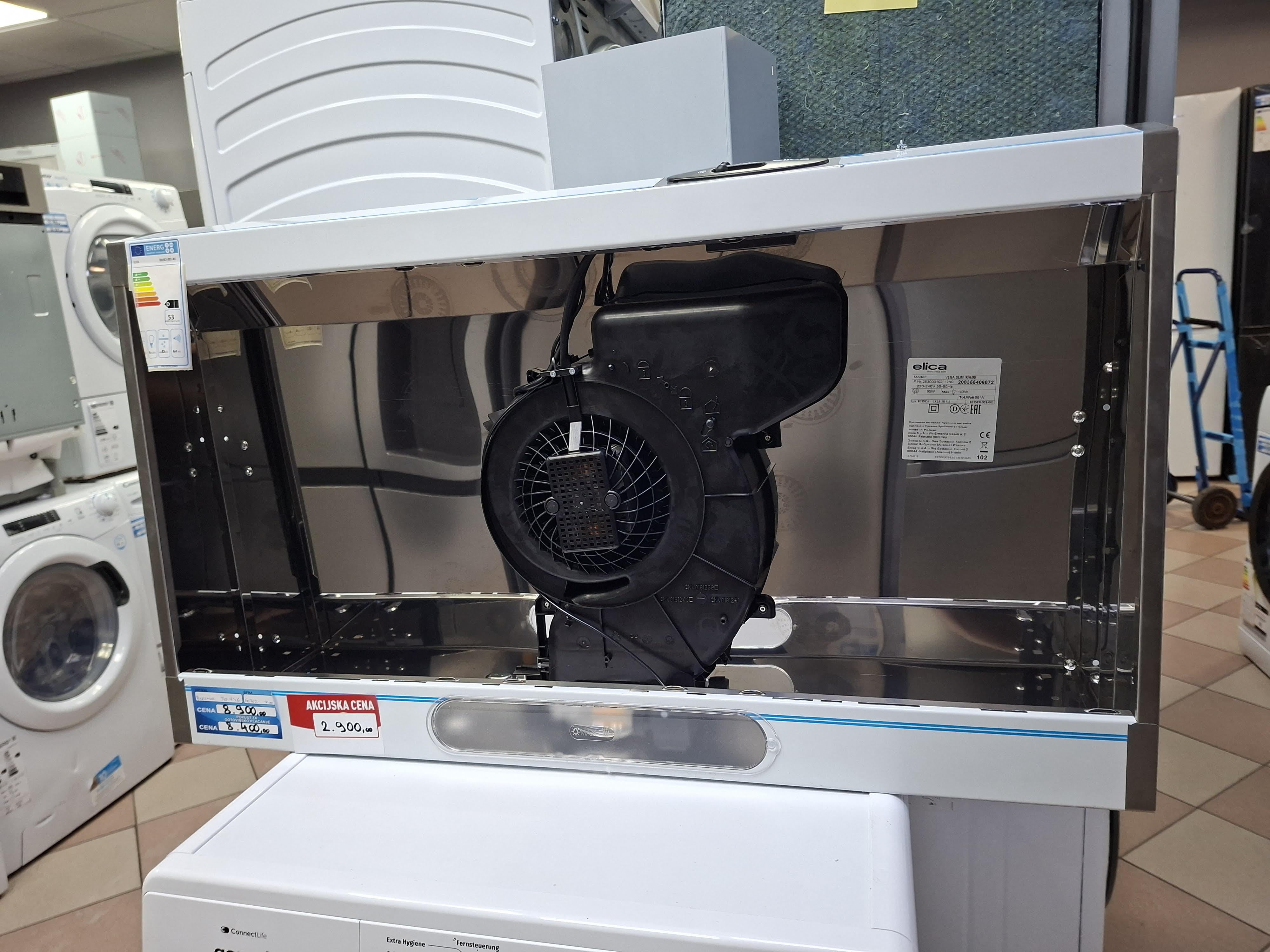 Aspirator Elica Vega Slim IX/A/90, 90cm