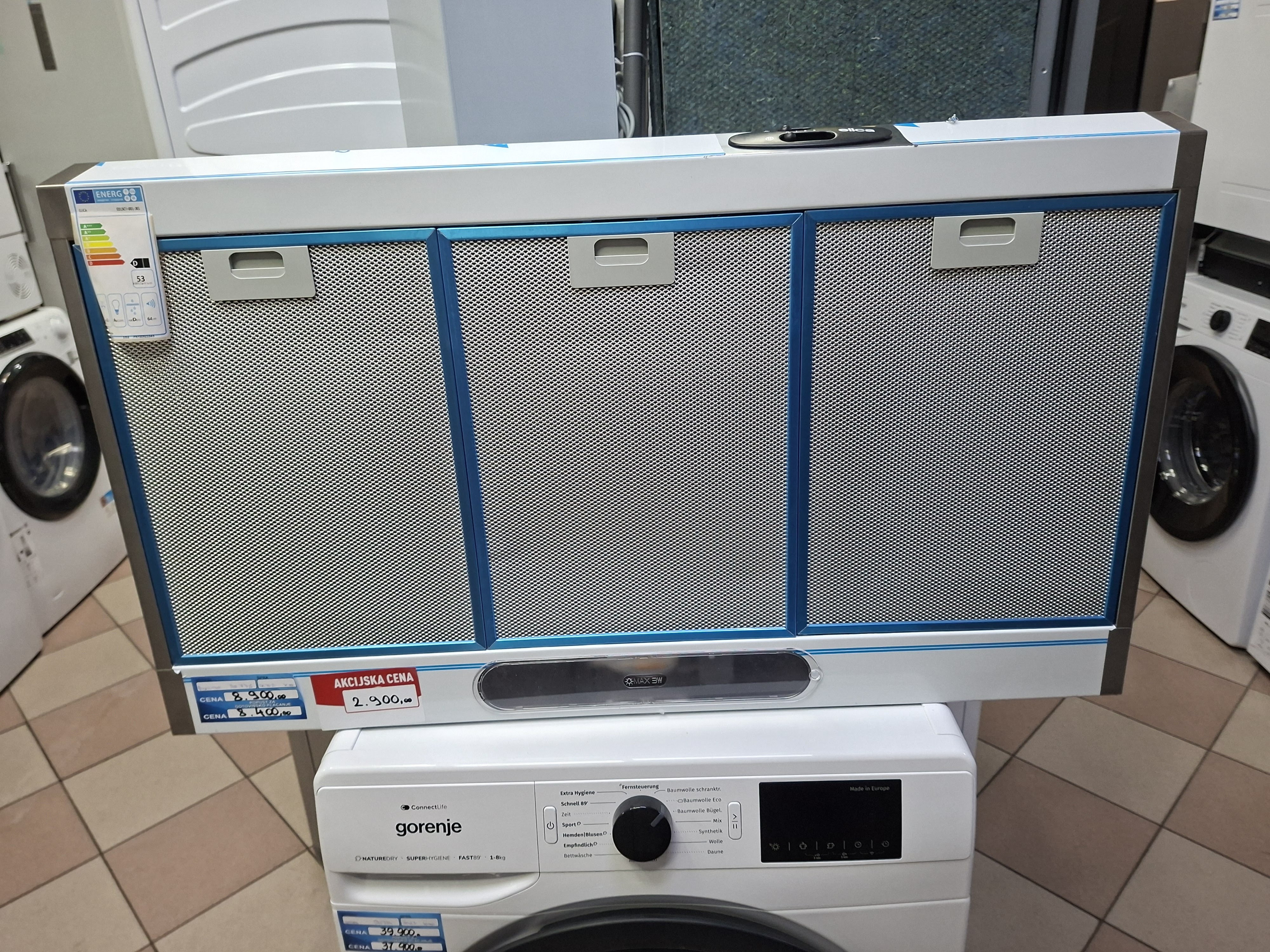 Aspirator Elica Vega Slim IX/A/90, 90cm