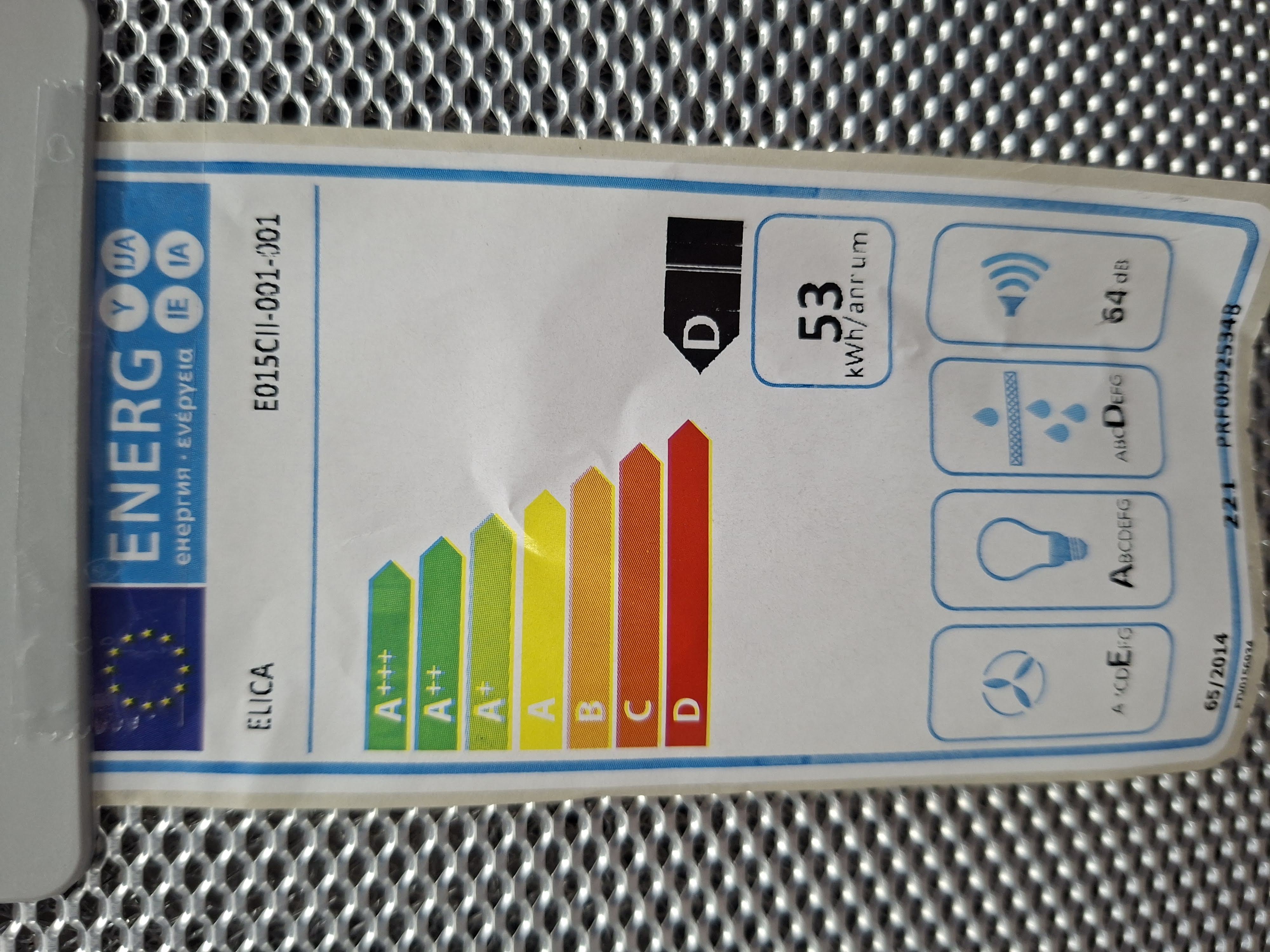Aspirator Elica Vega Slim IX/A/90, 90cm