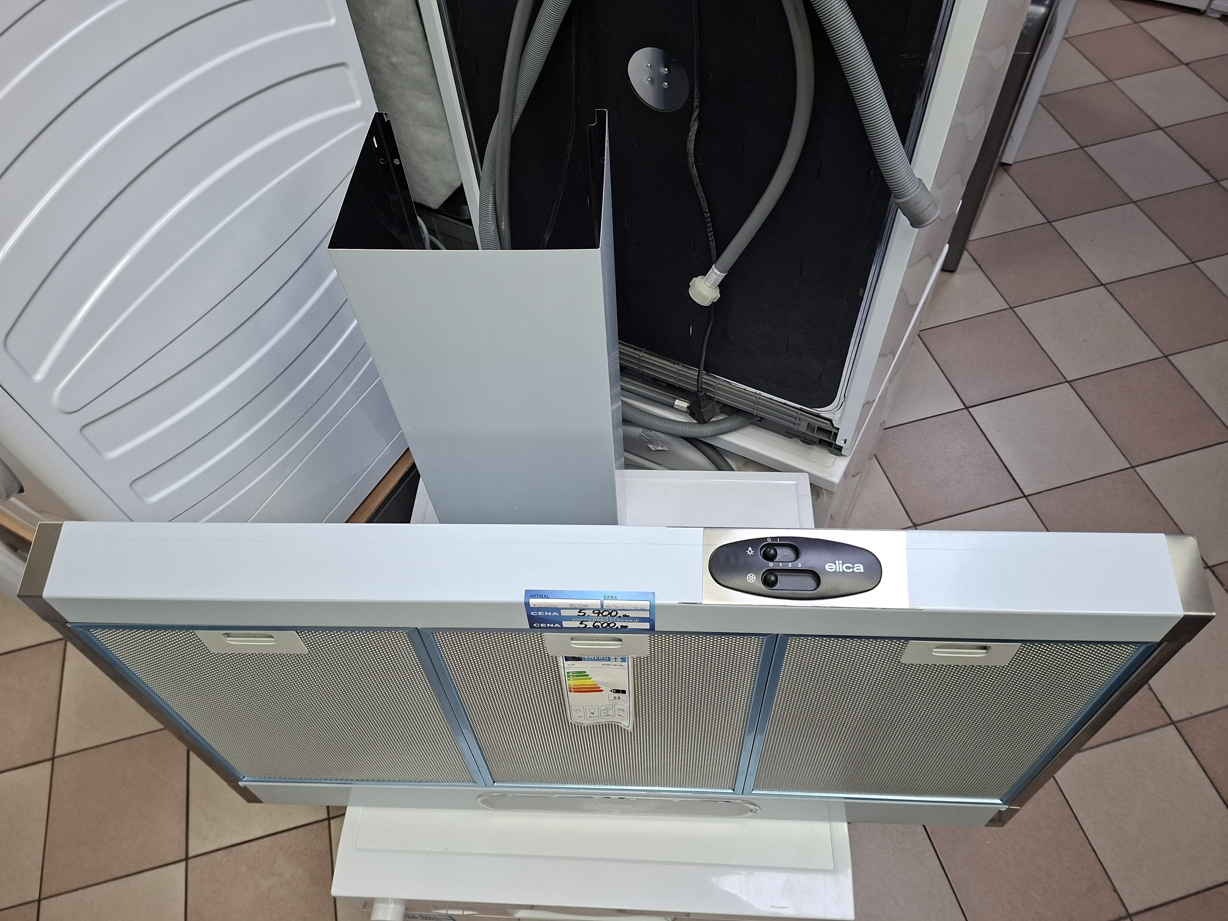 Aspirator Elica Vega Slim IX/A/90, 90cm