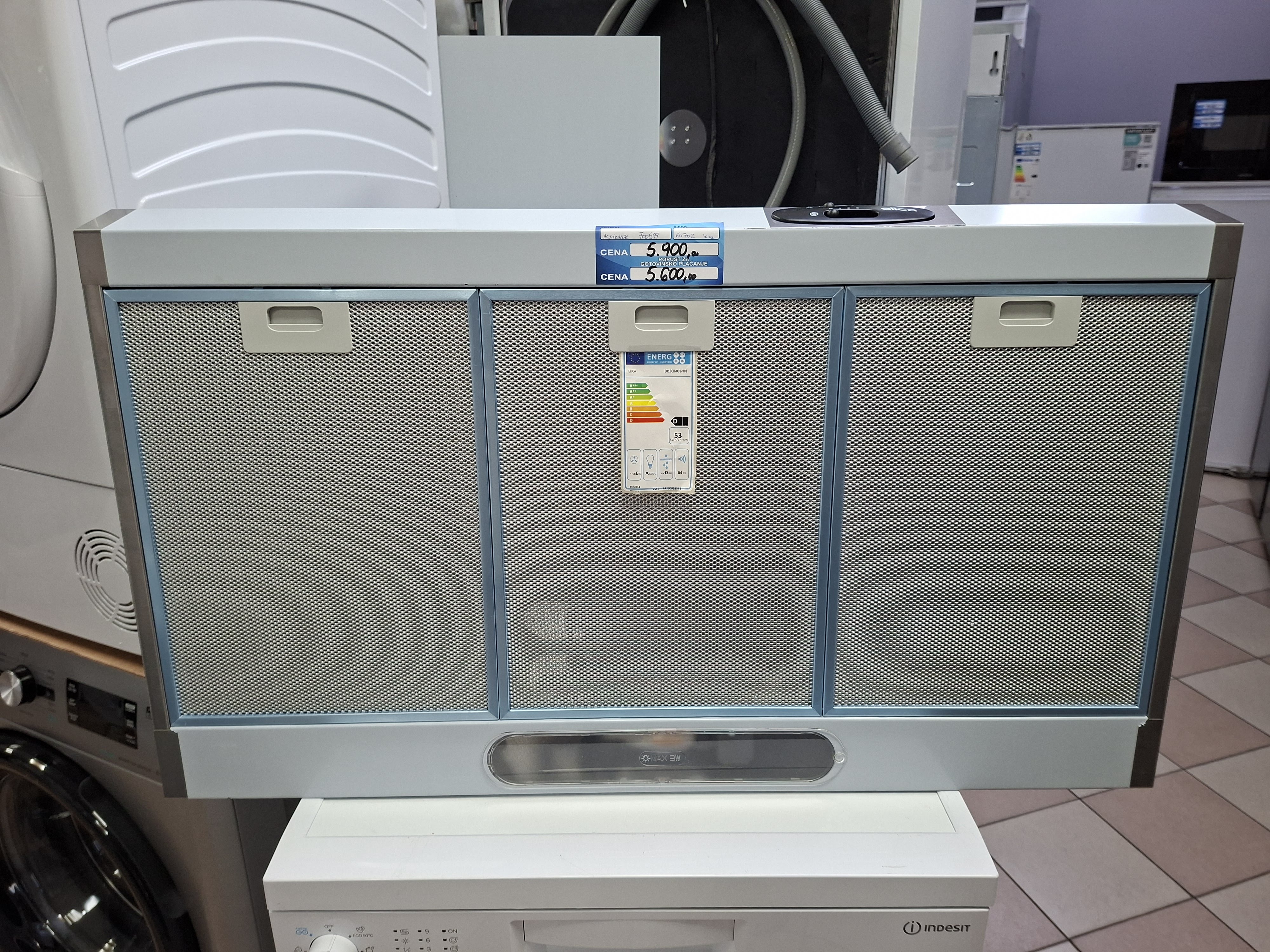 Aspirator Elica Vega Slim IX/A/90, 90cm