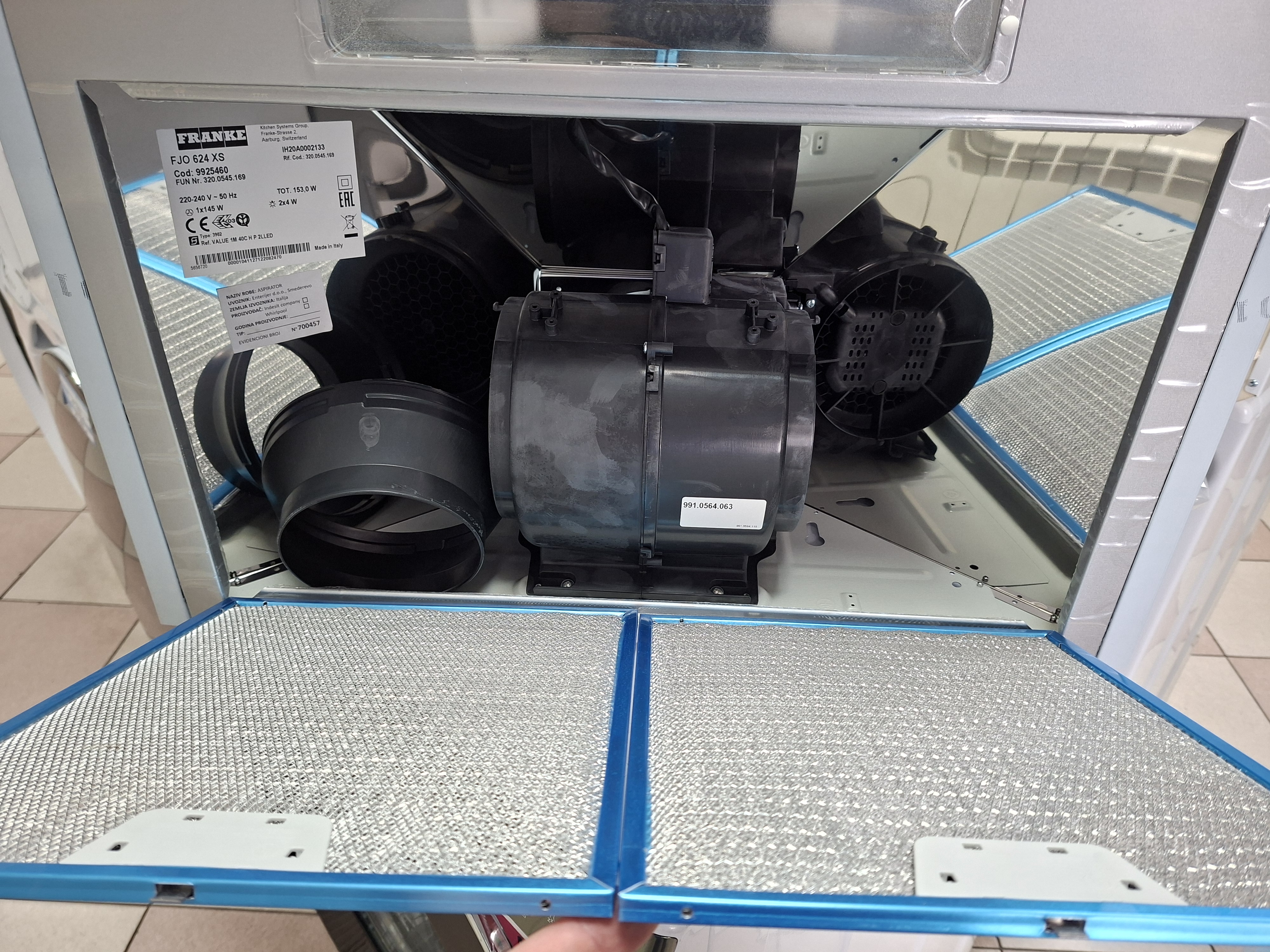 Aspirator Franke FJO 624 XS , 60cm