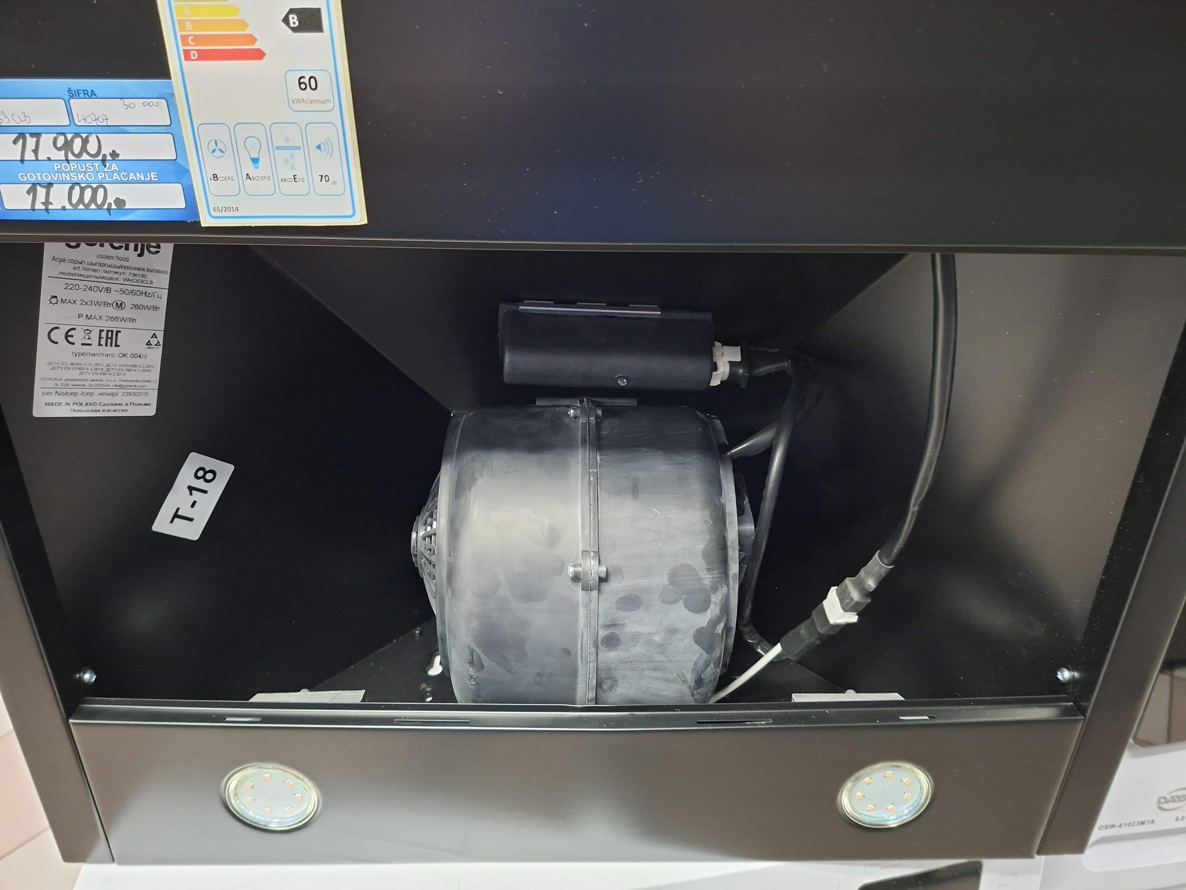 Aspirator Gorenje WHC63CLB