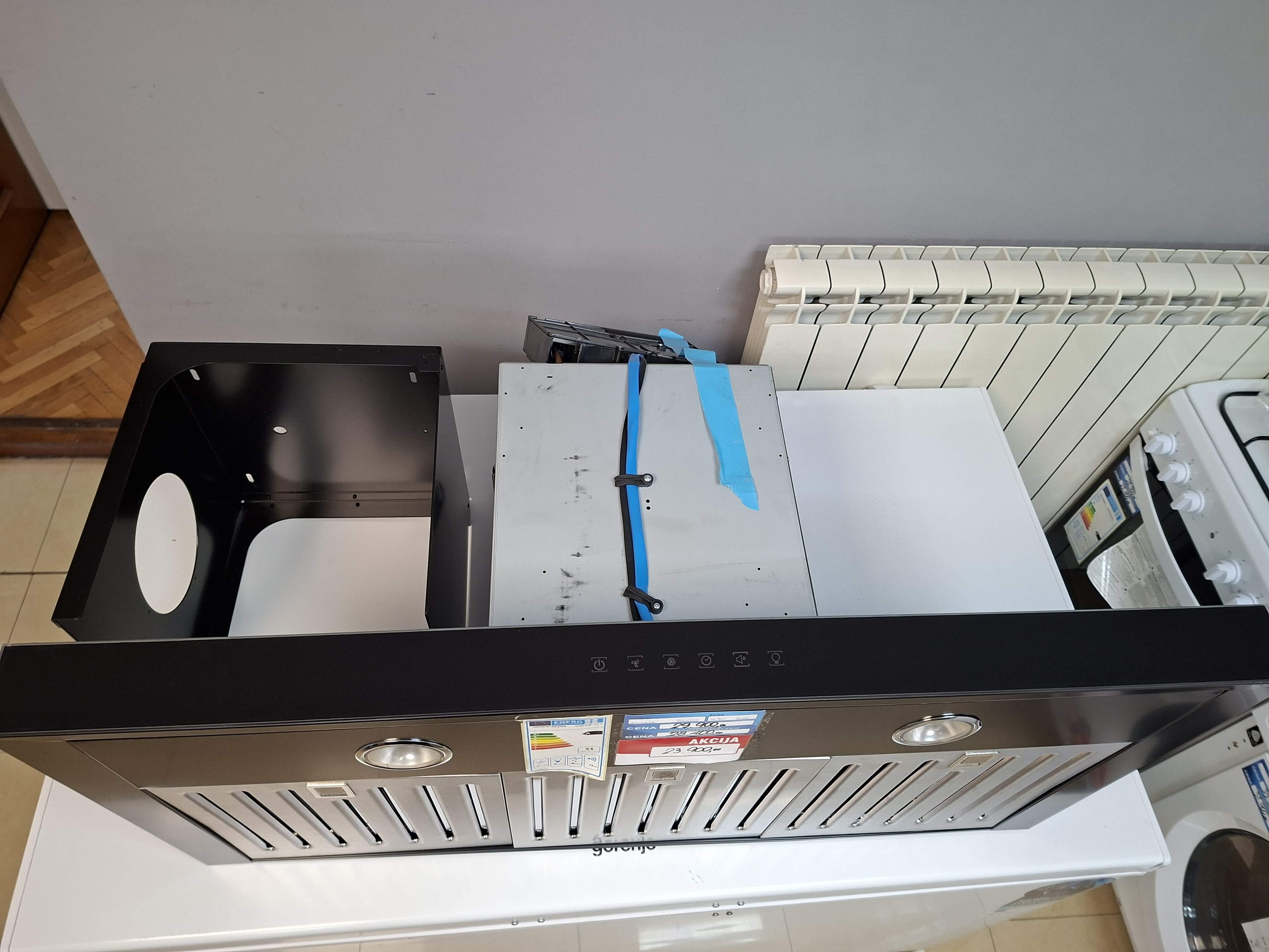 Aspirator Hotpoint Ariston HHBS 9,8 C LTD K , 90 cm.