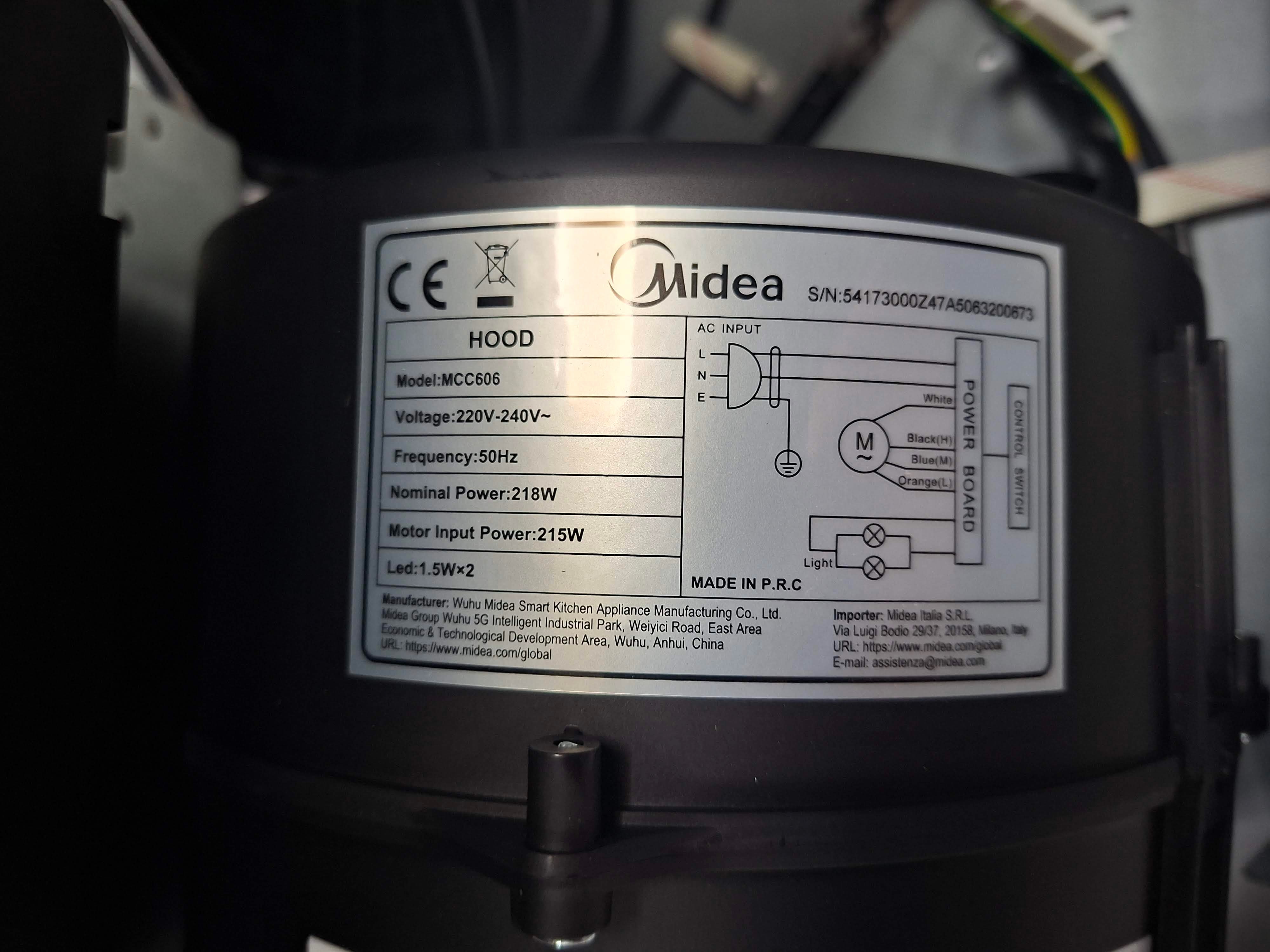 Aspirator Midea MCC606 , 60 cm