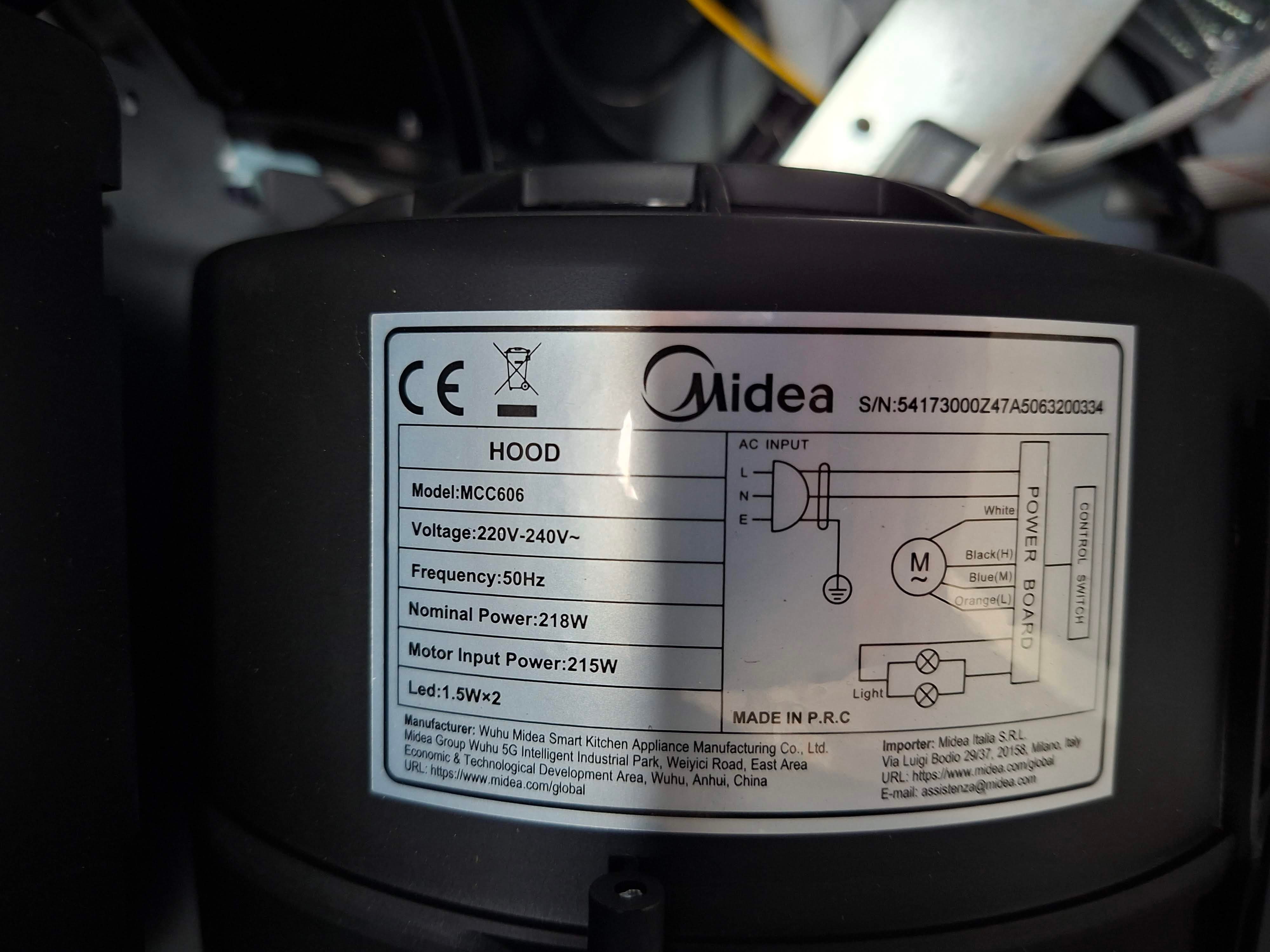 Aspirator Midea MCC606 , 60 cm