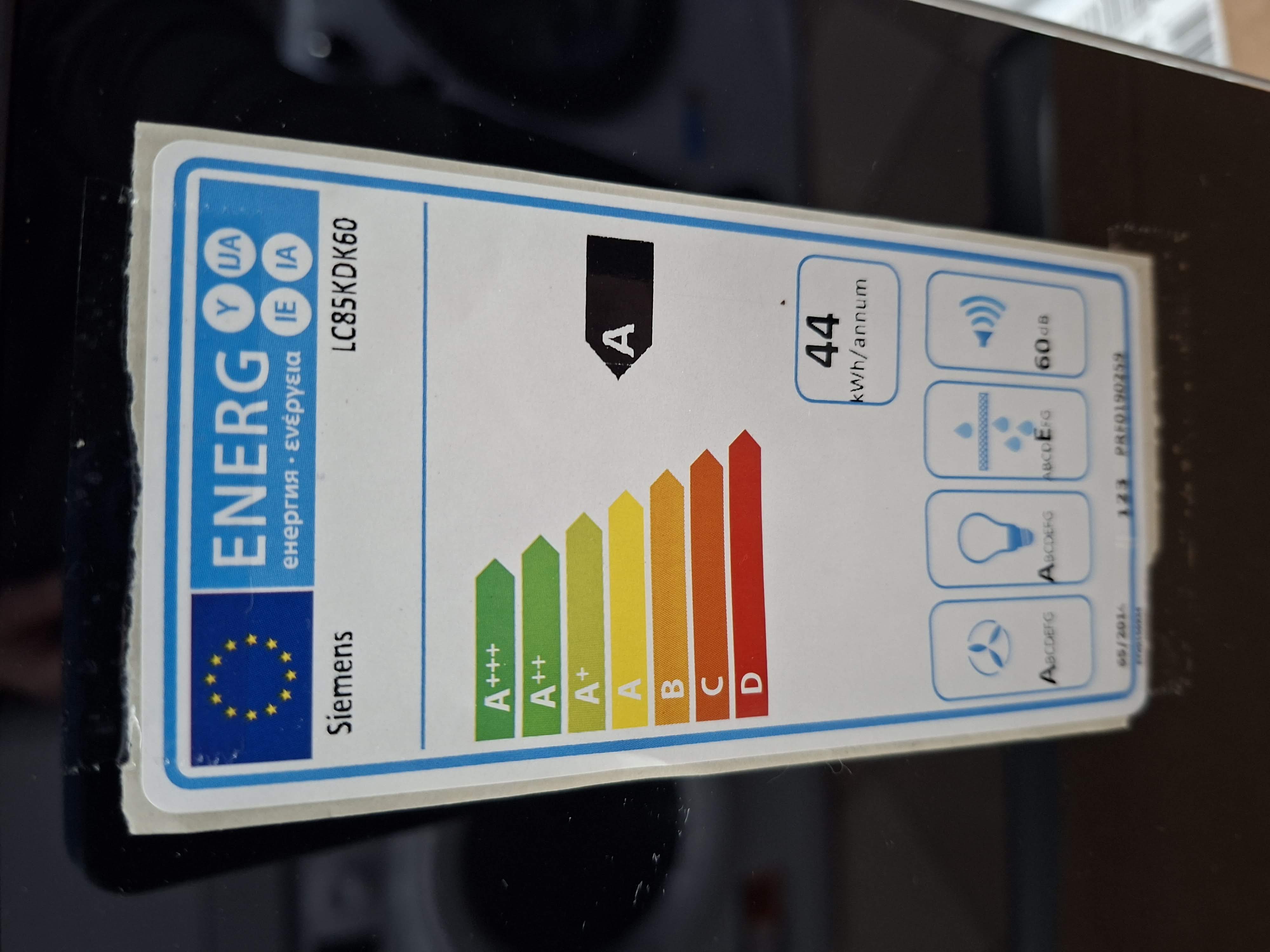 Aspirator Siemens LC85KDK60, 80cm