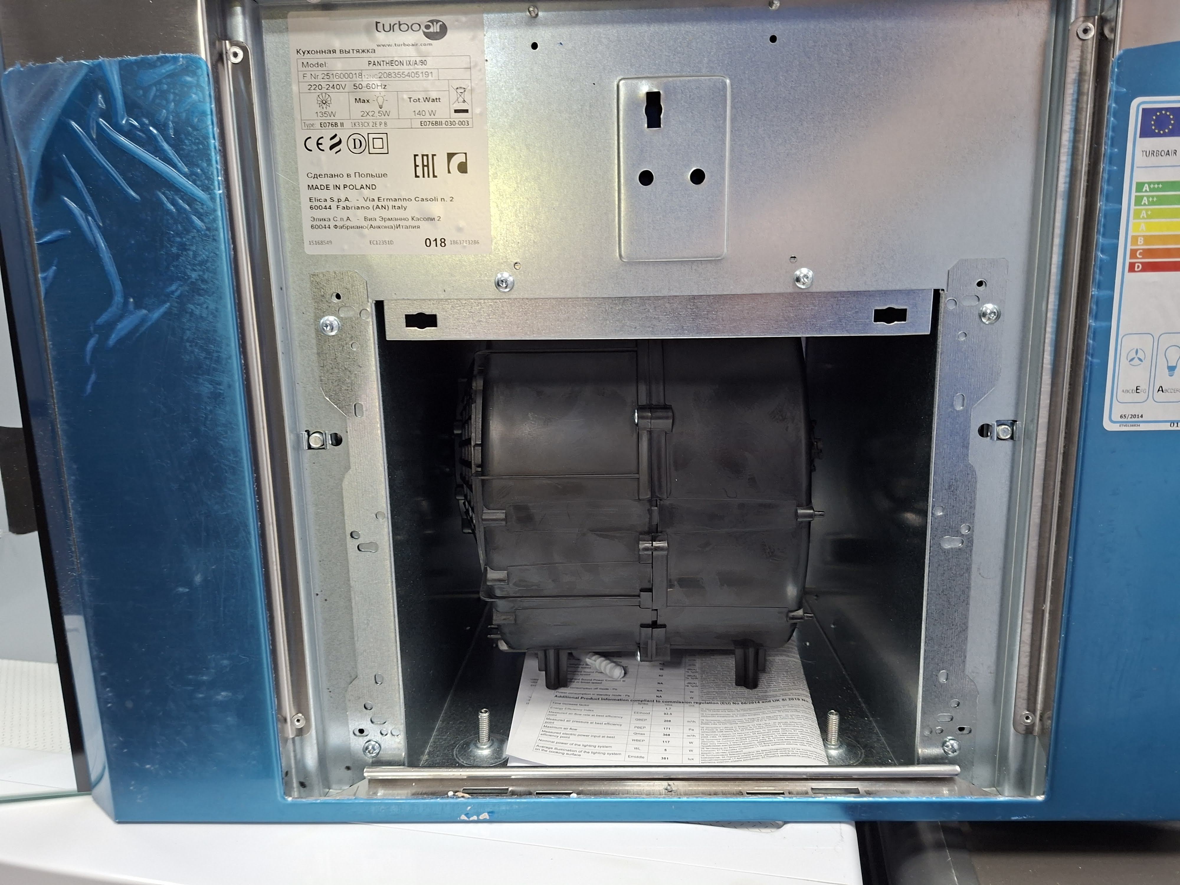 Aspirator Turboair Pantheon IX/A/90