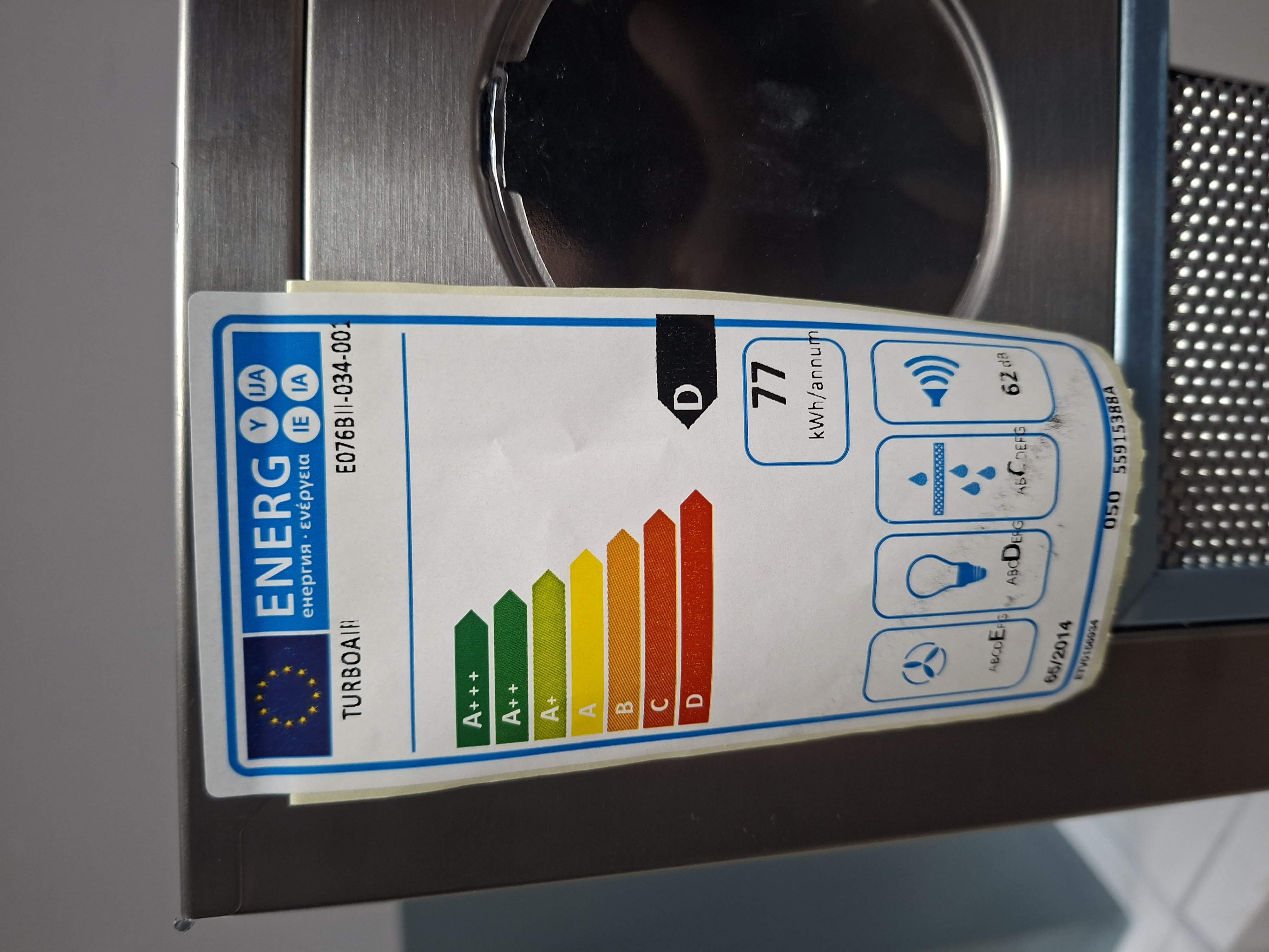 Aspirator Turboair SOFIA H10 IX/A/60 , 60 cm.