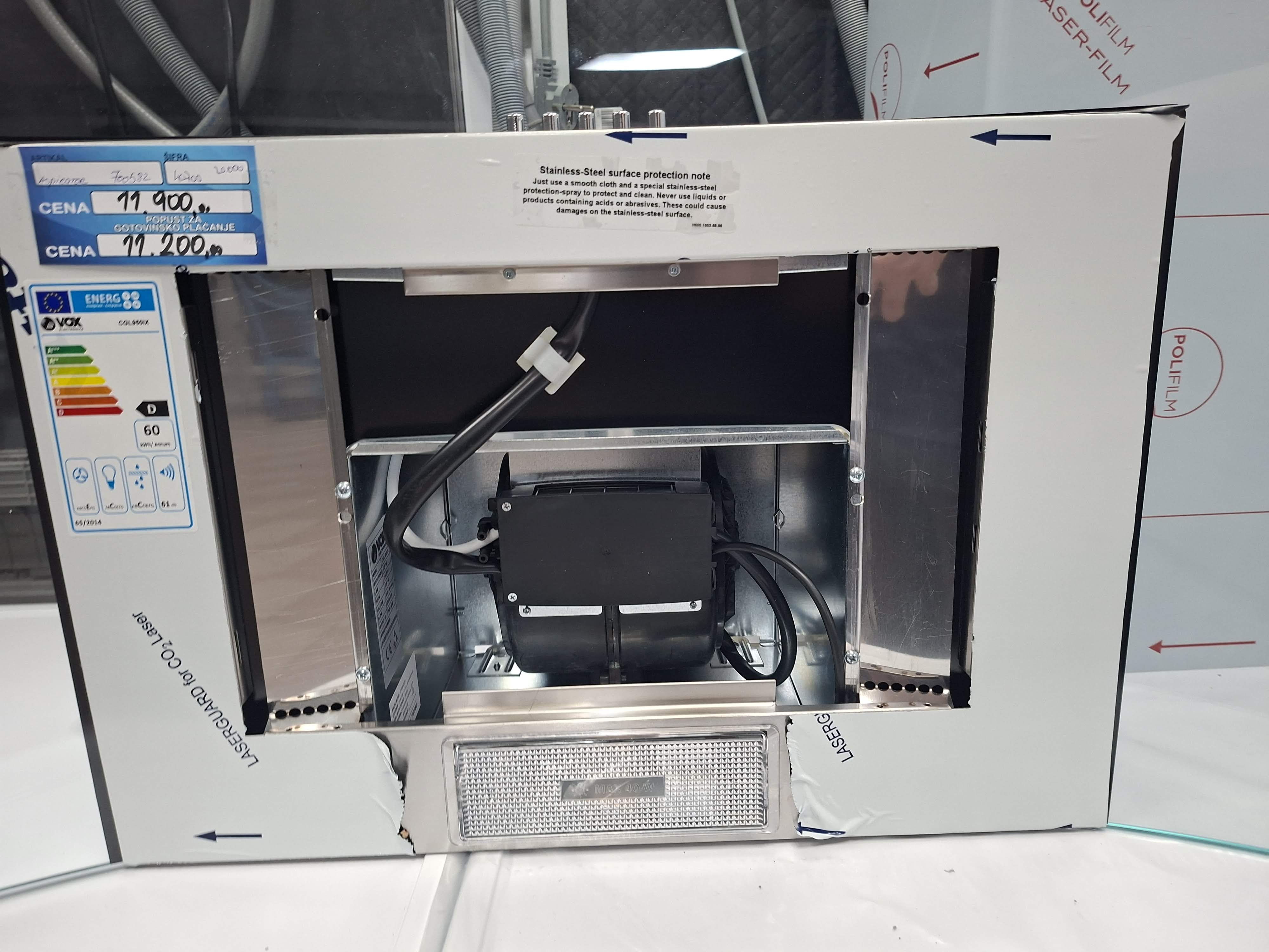 Aspirator Vox CGL 950 IX , 90 cm.