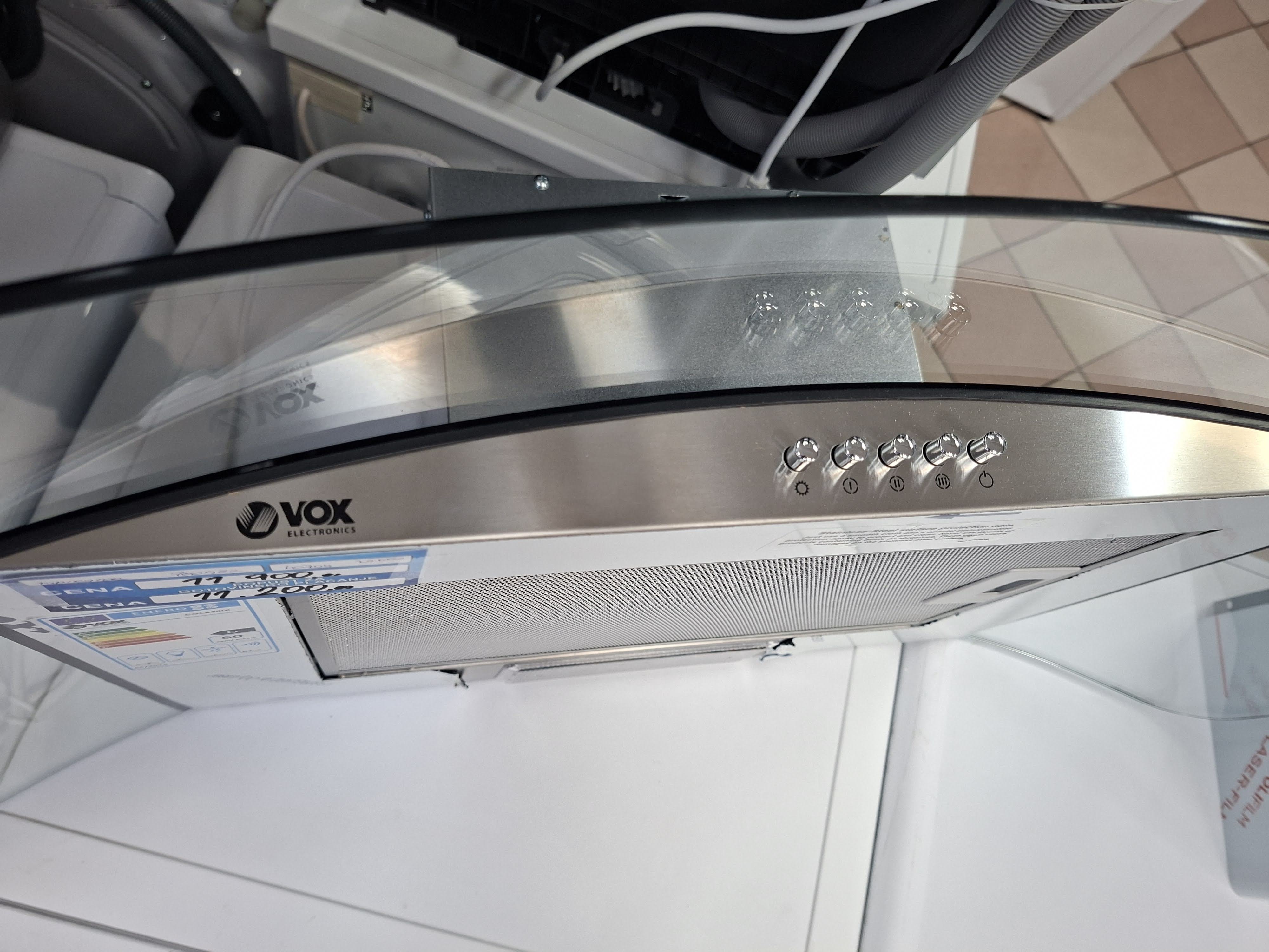 Aspirator Vox CGL 950 IX , 90 cm.