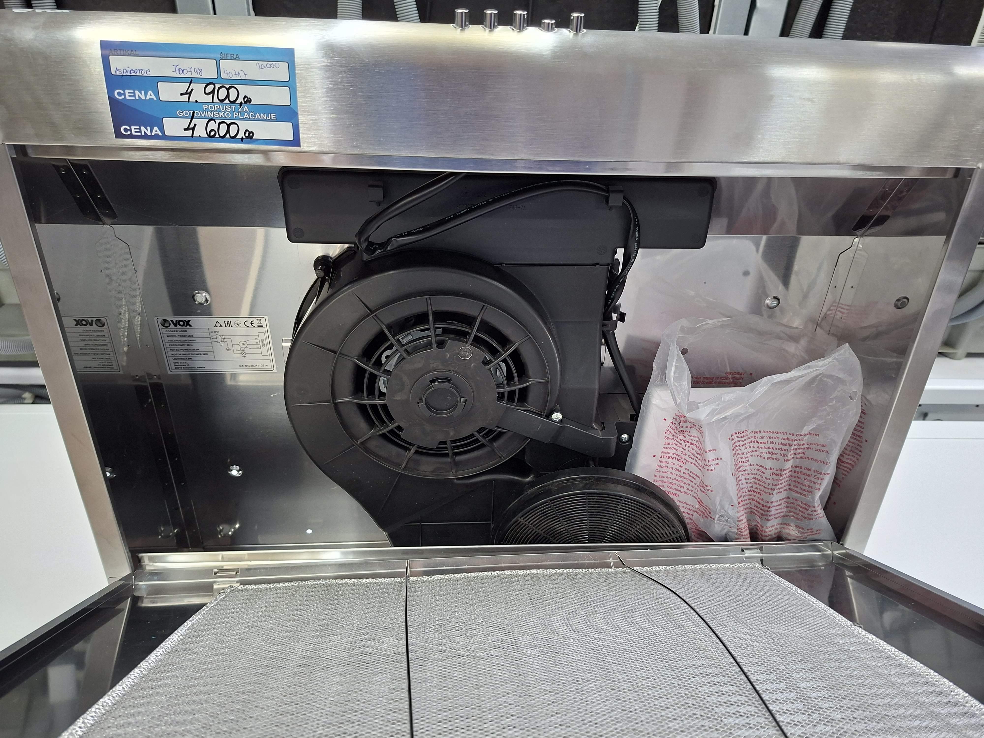 Aspirator Vox TRD 6F49 IX , 60cm