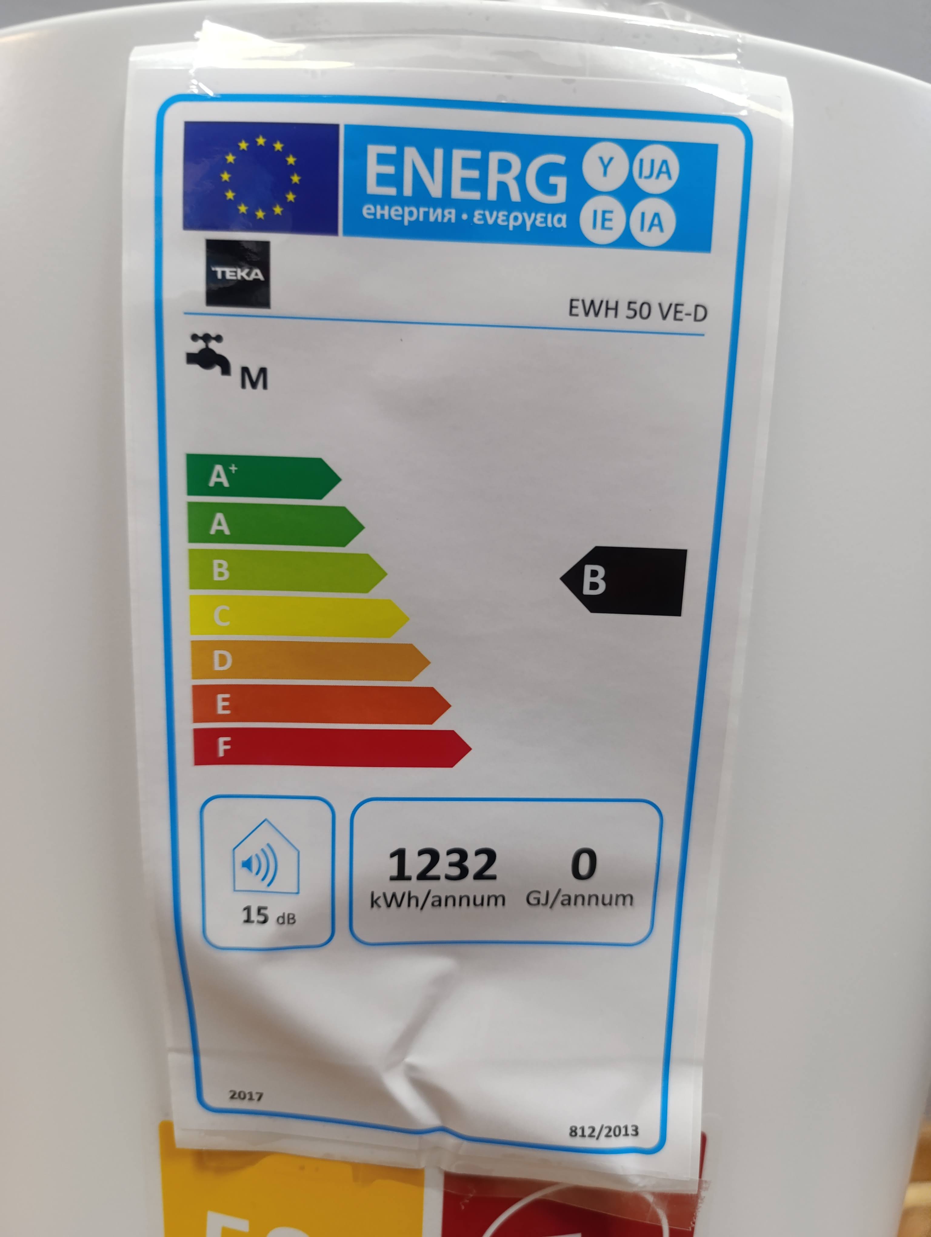 Bojler TEKA EWH 50 VE-D Smart , 50L