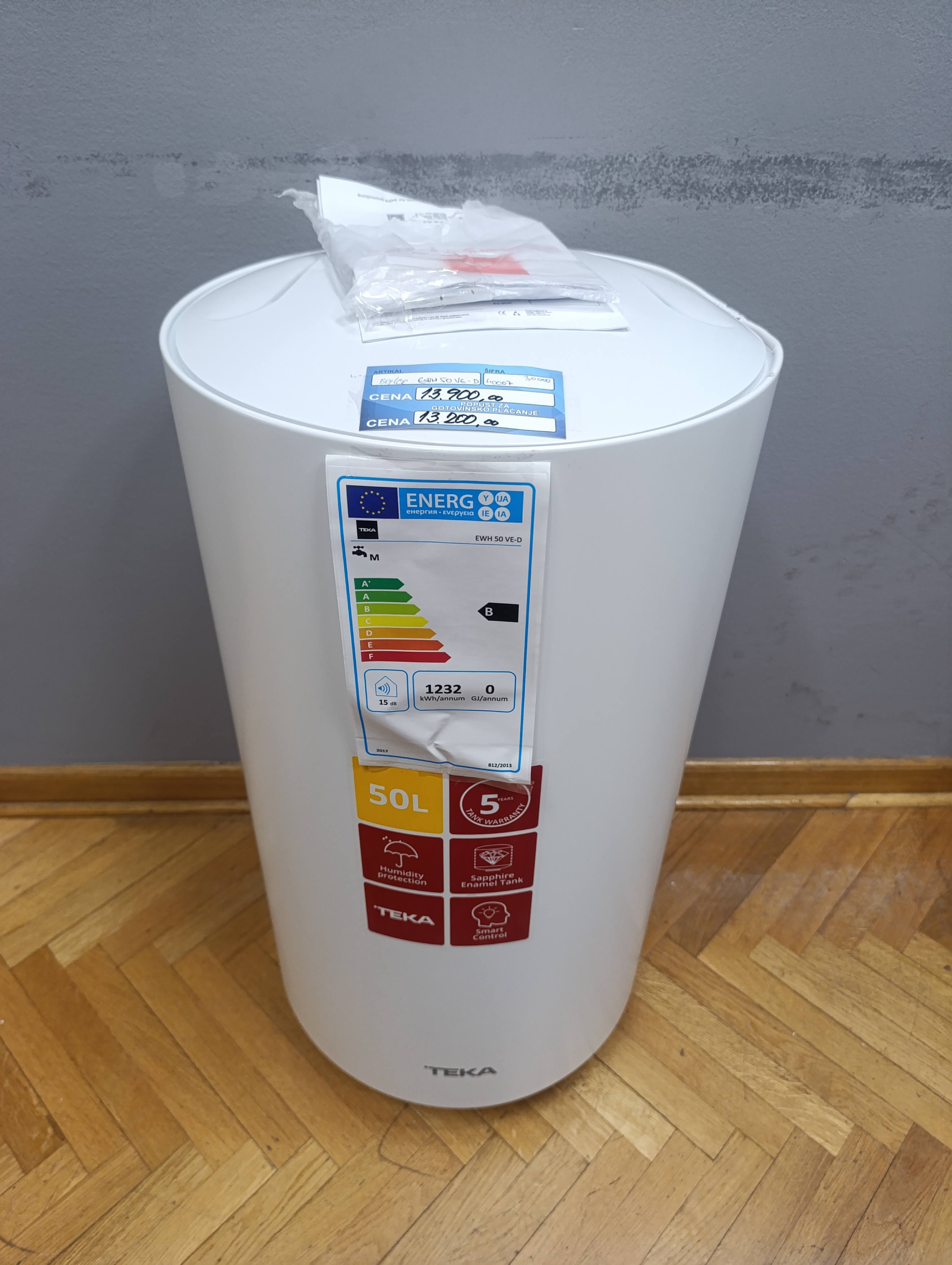 Bojler TEKA EWH 50 VE-D Smart , 50L