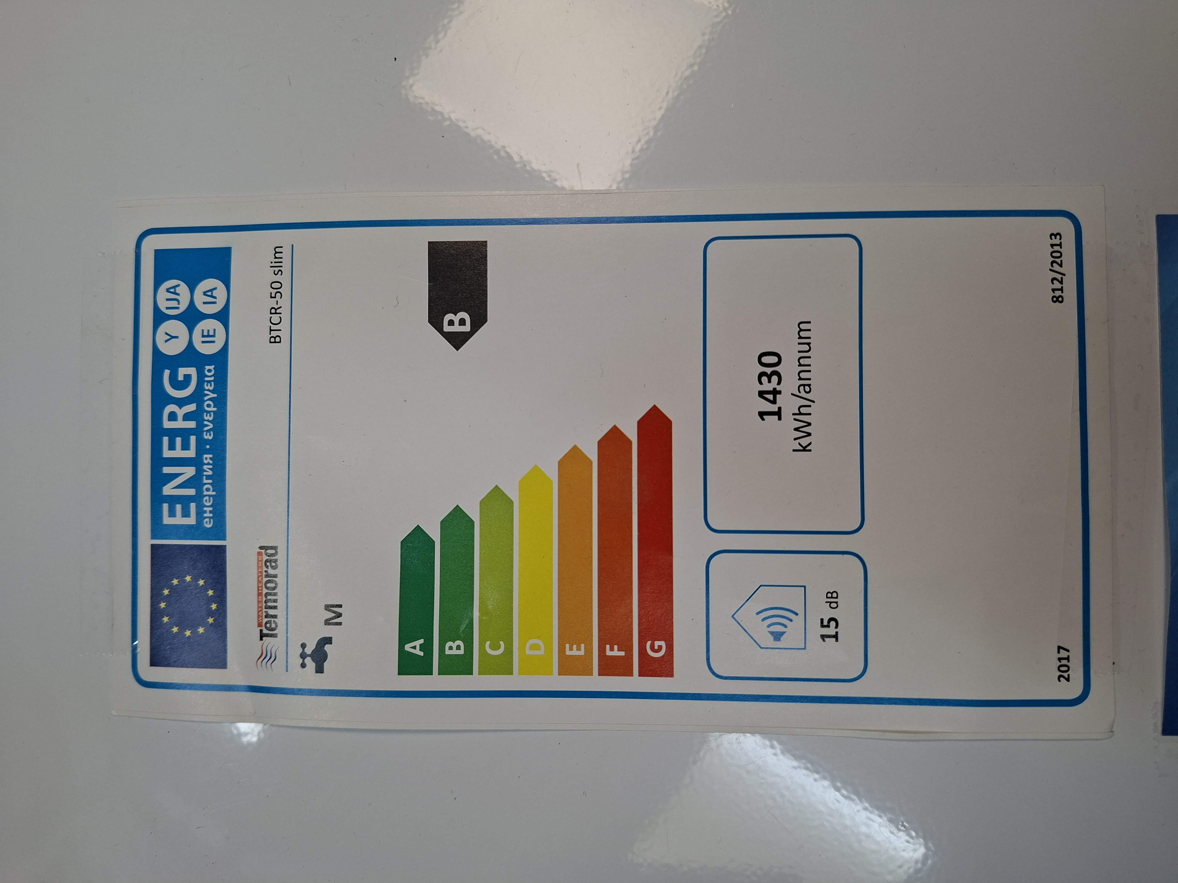 Bojler TERMORAD Bojler BTCR-50 Slim, 50 litara