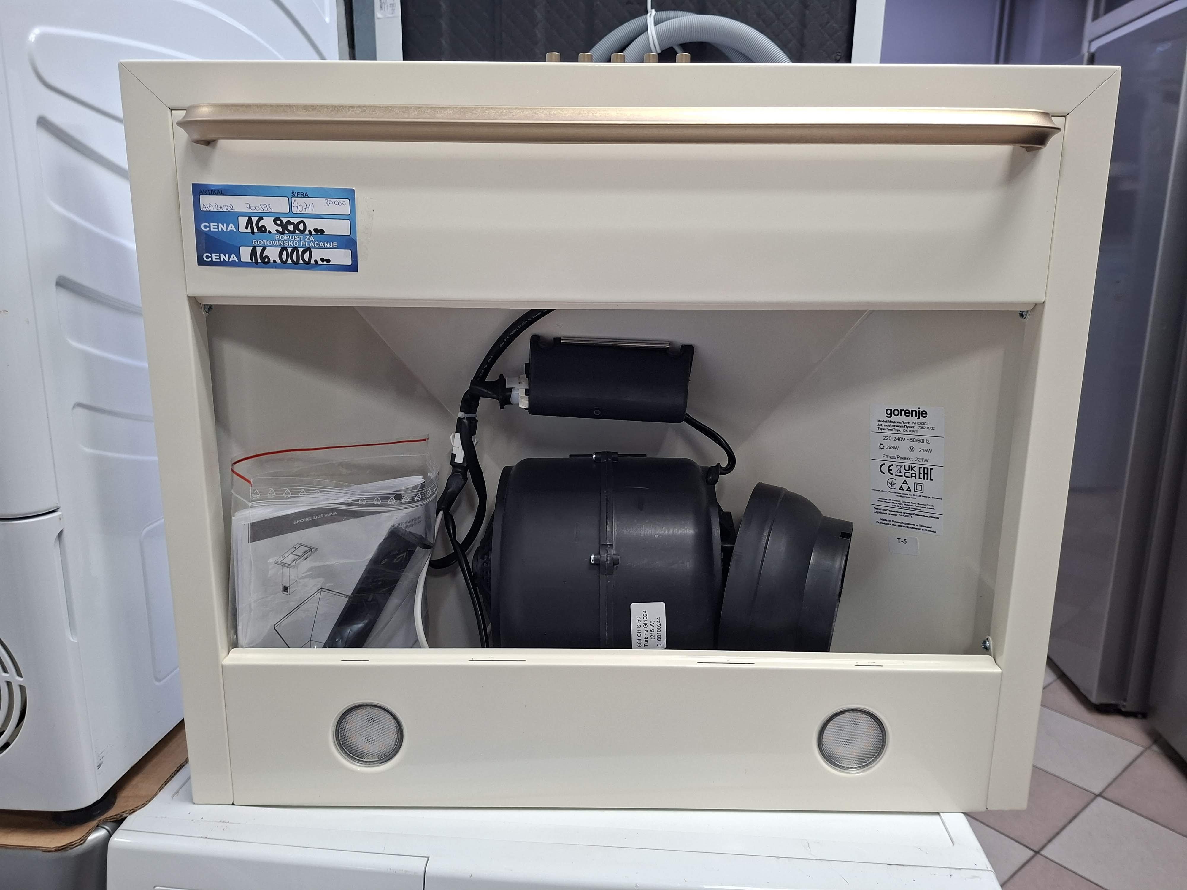 Classico Kaminski Aspirator Gorenje WHC63CLI  , 60cm