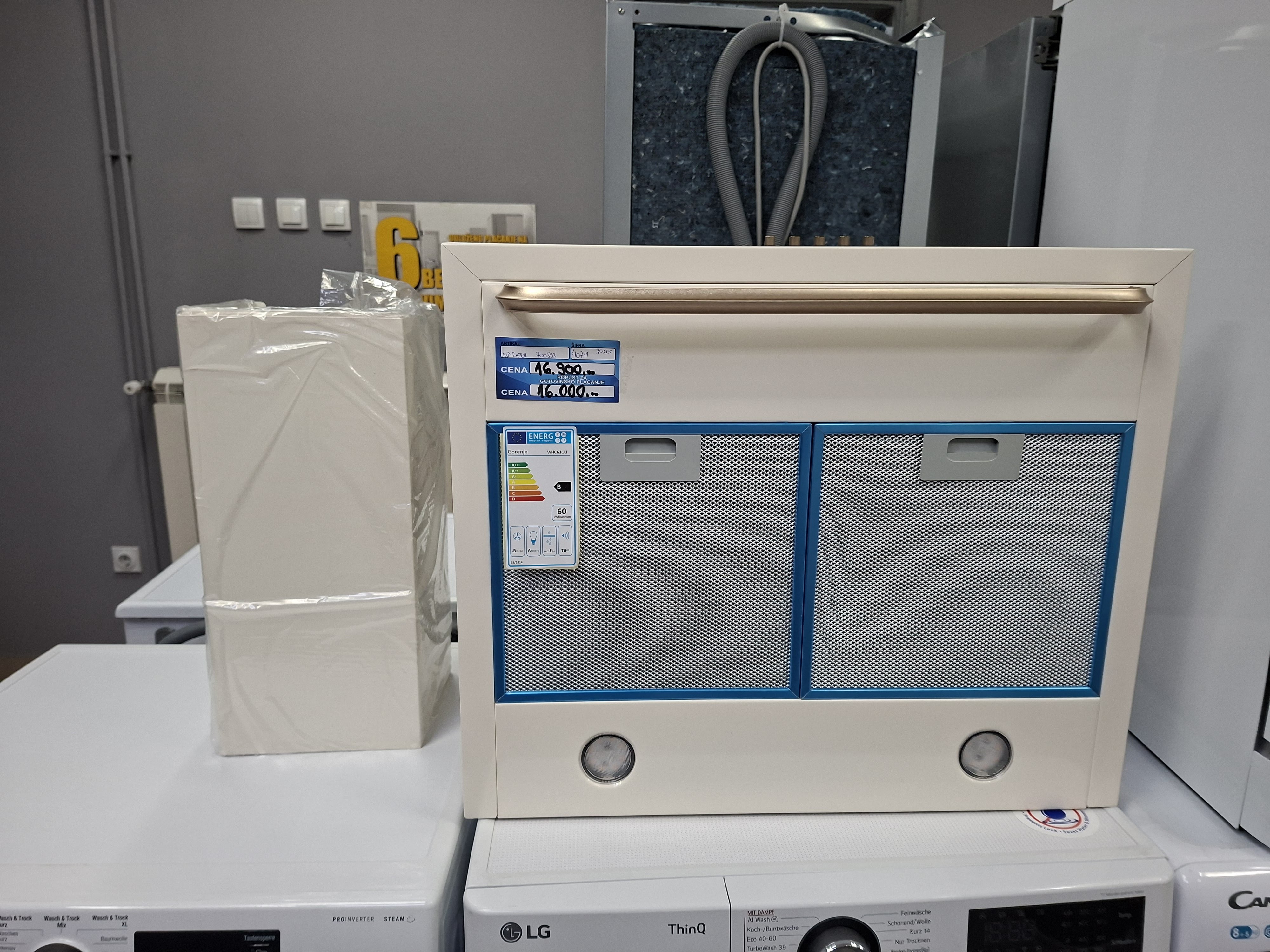 Classico Kaminski Aspirator Gorenje WHC63CLI  , 60cm