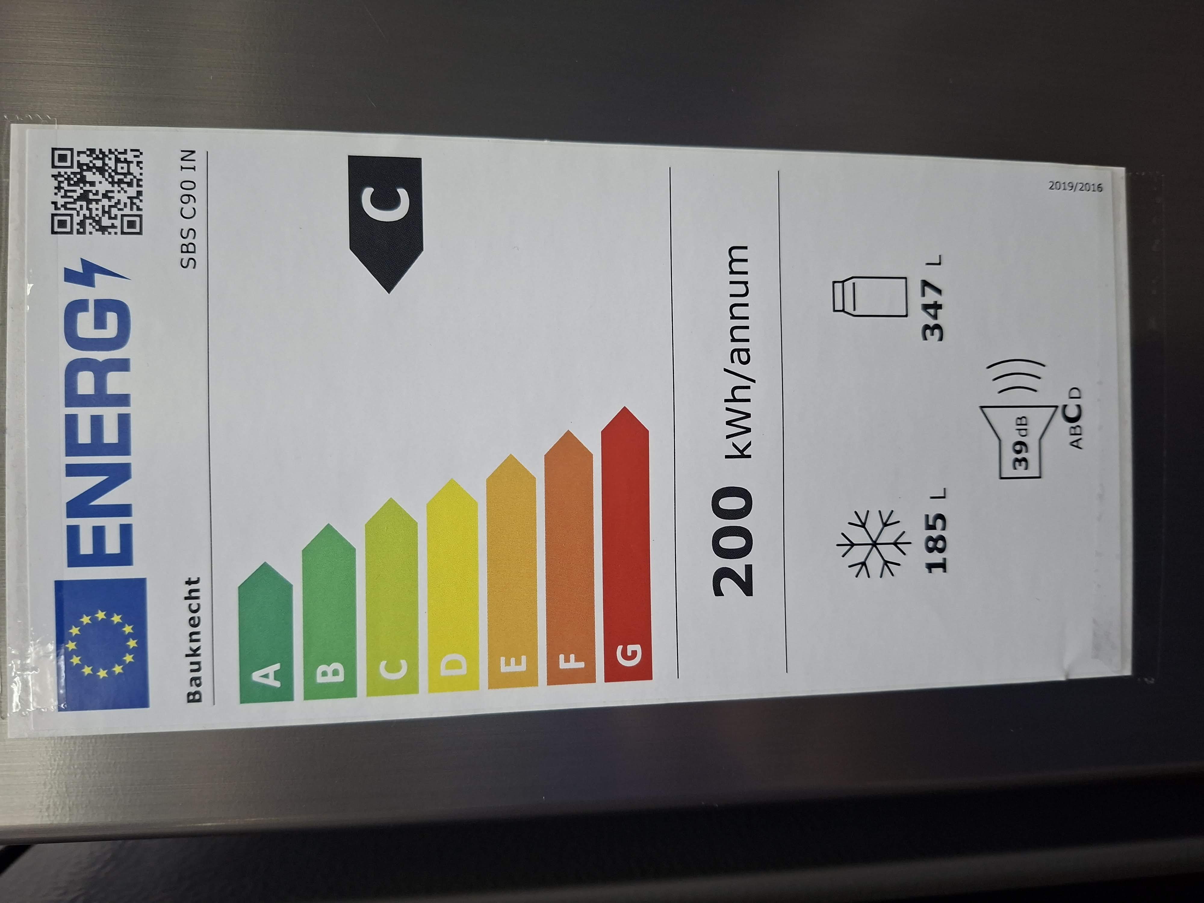 Frižider Bauknecht SBS C90 IN Side-by-Side, 177cm