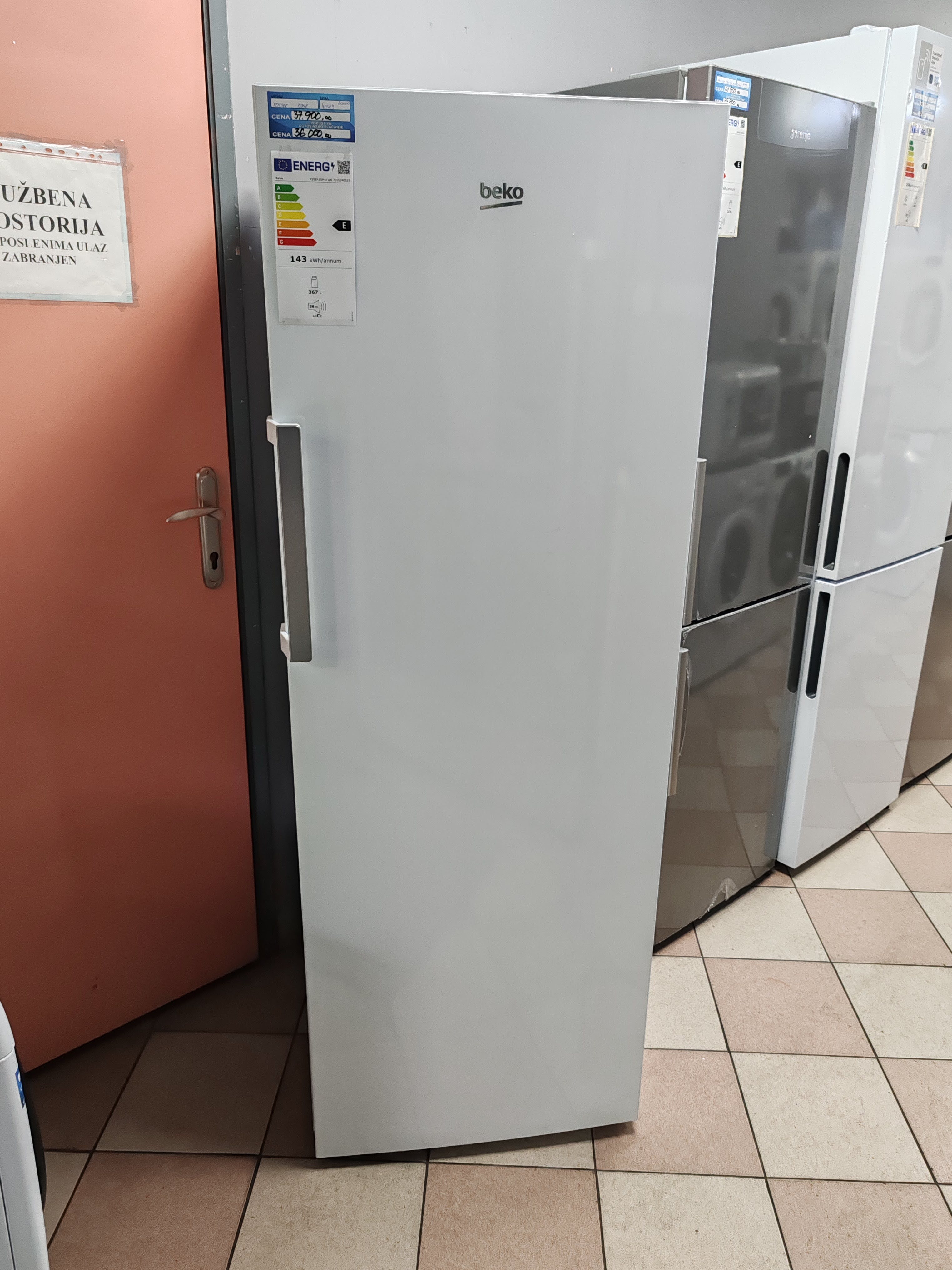 Frižider Beko RSSE415M41WN, 172cm