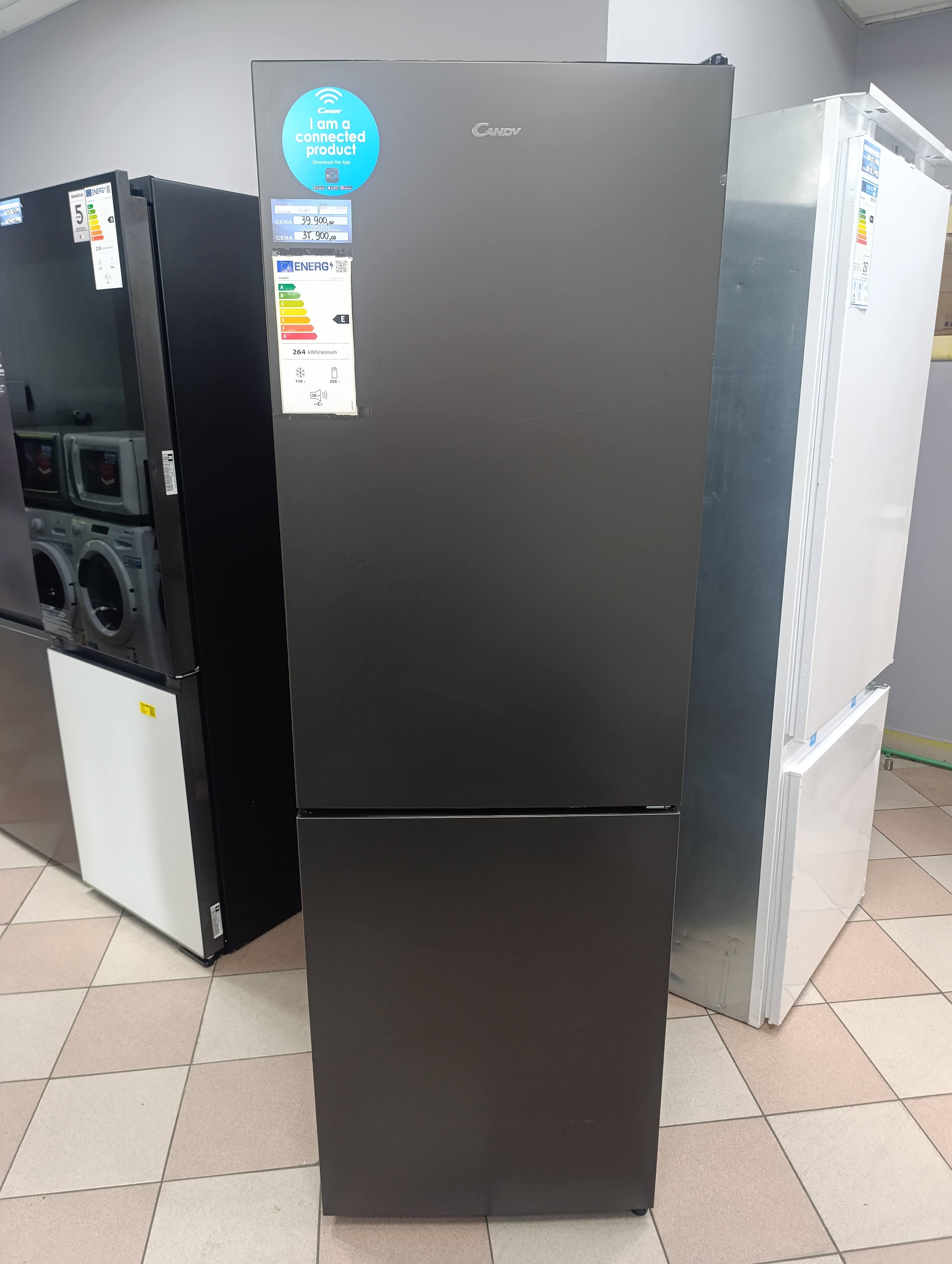 Frižider Candy CCE4T618EB , 185 cm.