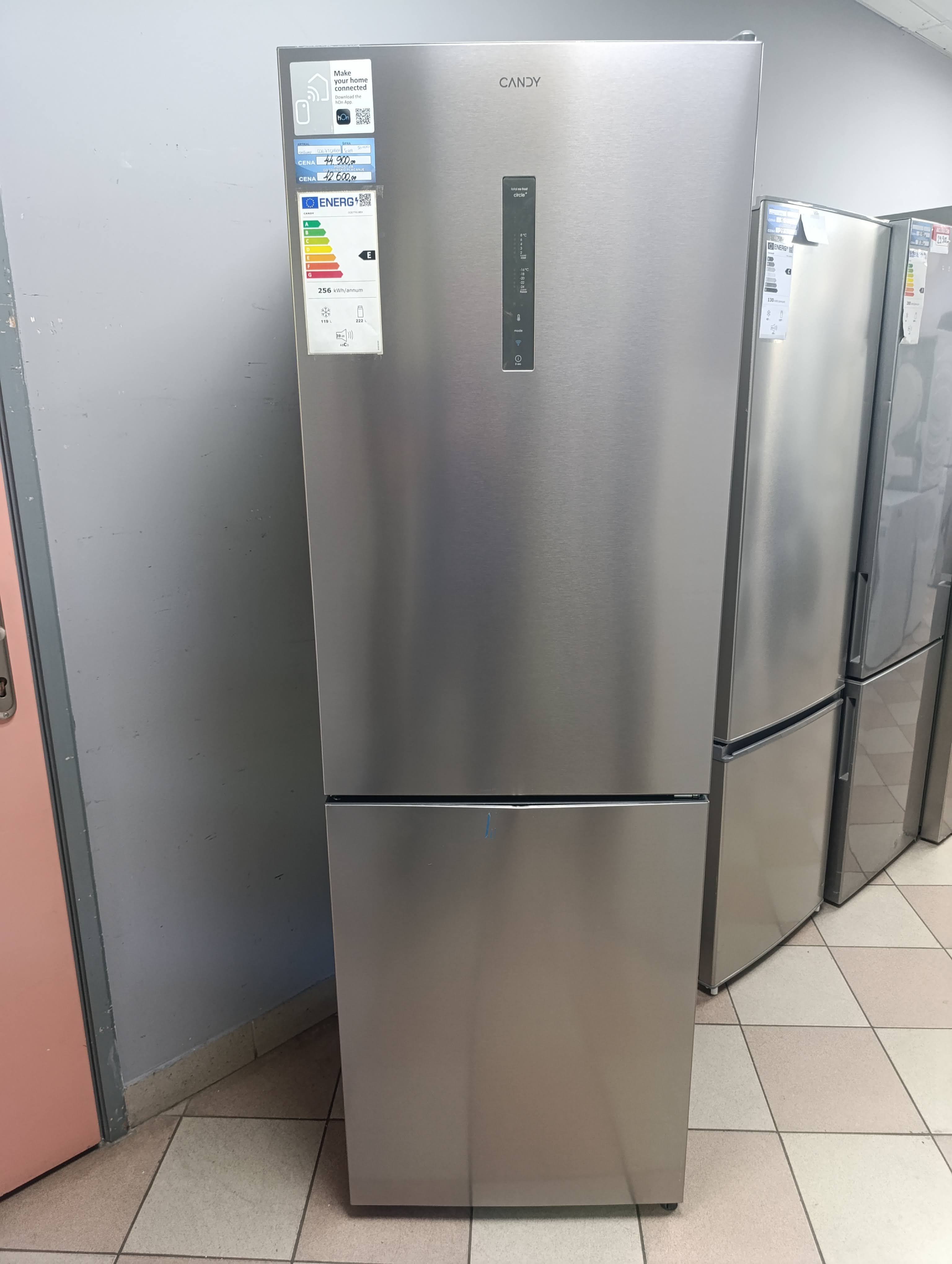 Frižider Candy CCE7T618EX , 185 cm