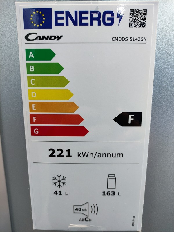 Frižider Candy CMDDS 5142 SN , 143 cm