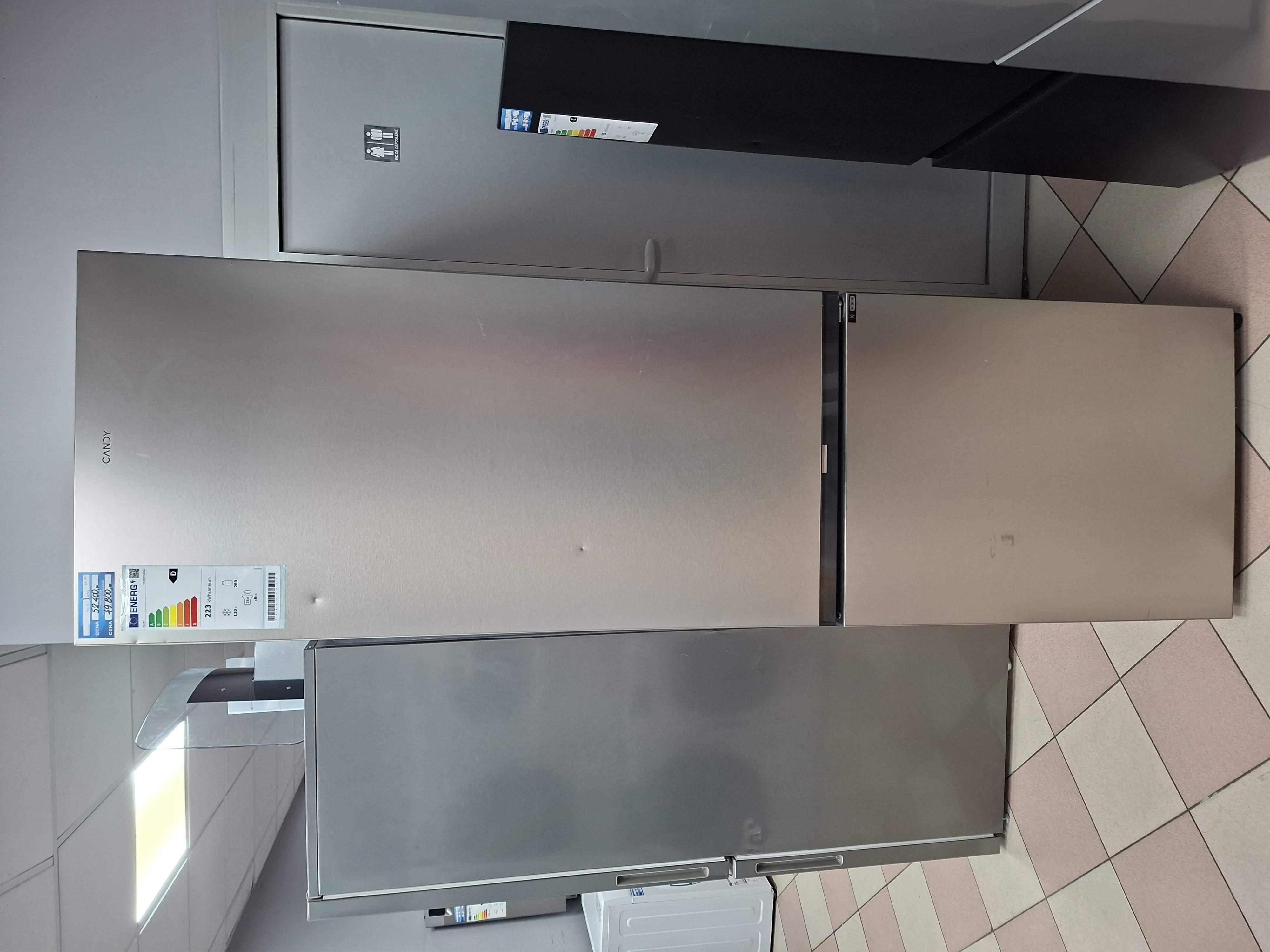 Frižider Candy CNCQ2T620DX , 205 cm.