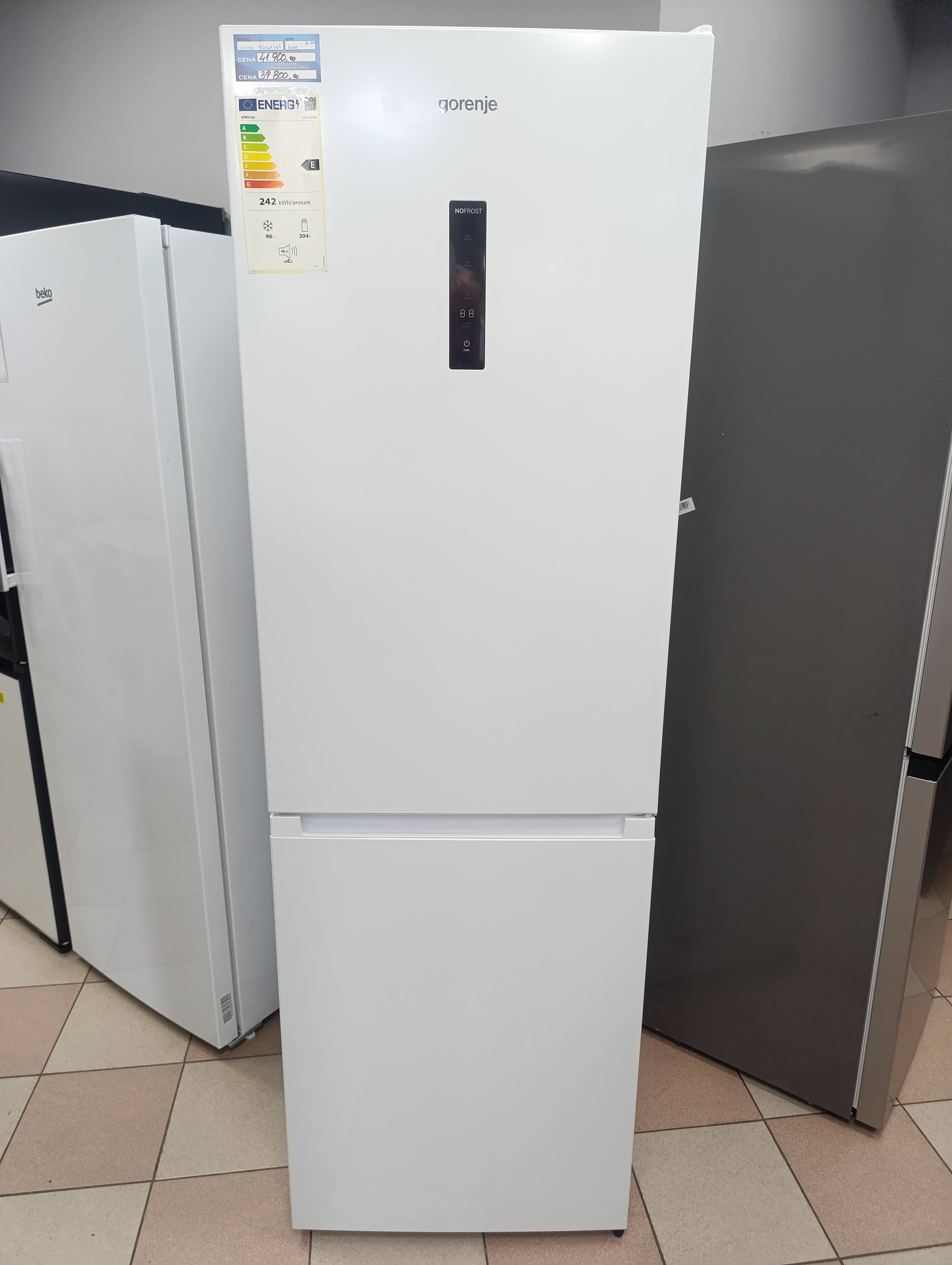 Frižider Gorenje N61EAW4 , 185cm.