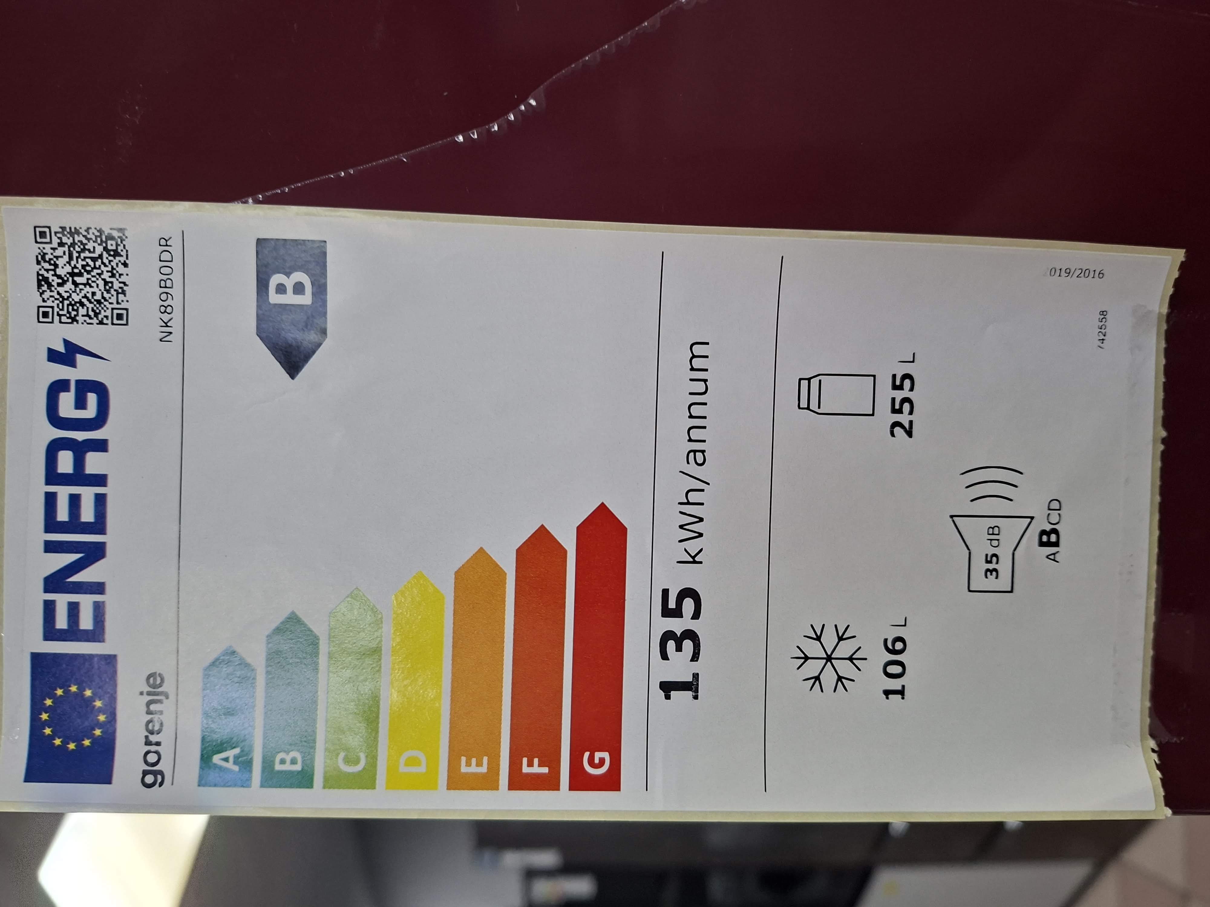 Frižider Gorenje NK89B0DR , 200 cm.