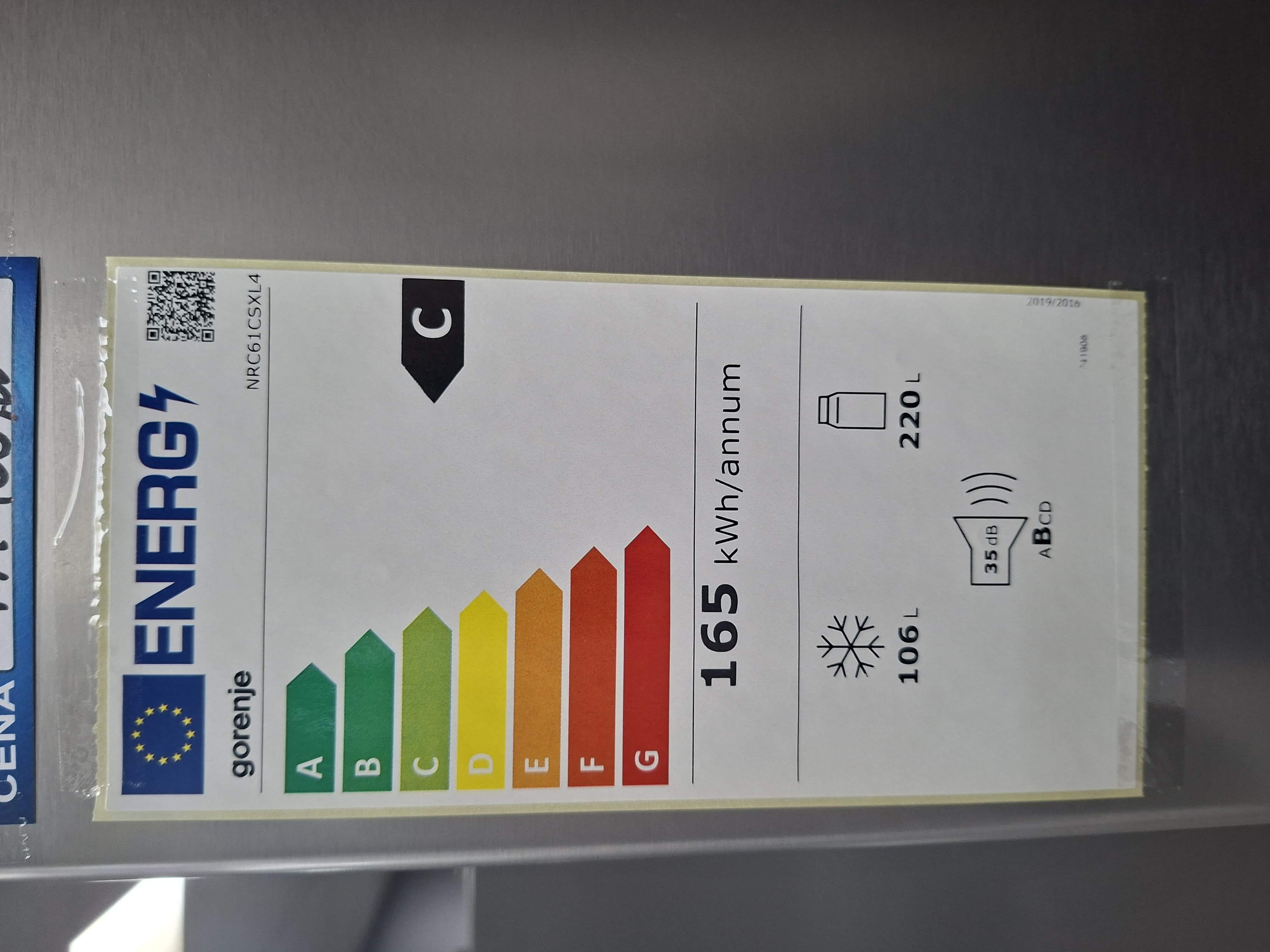 Frižider Gorenje NRC61CSXL4 , 185cm.