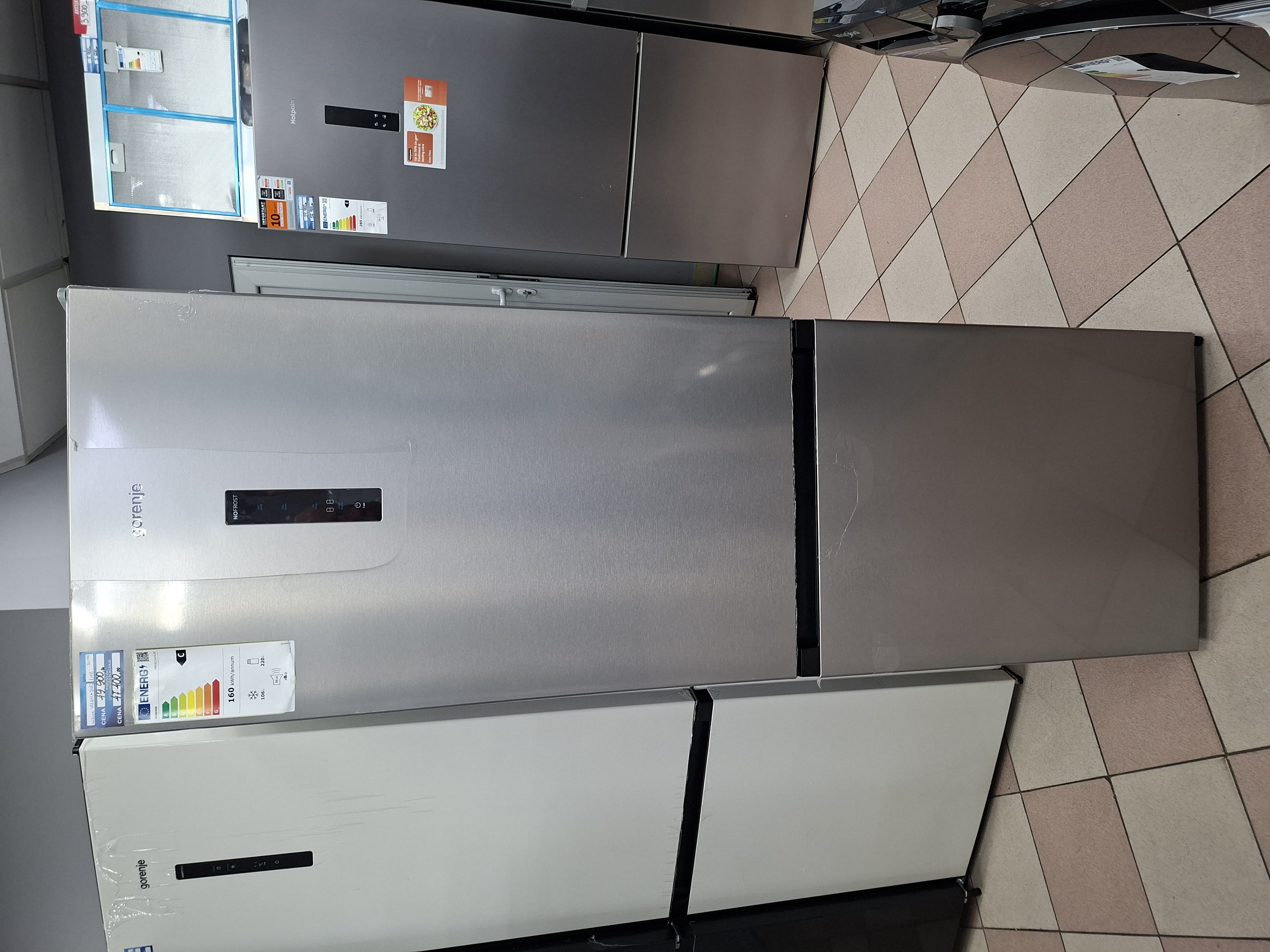 Frižider Gorenje NRK61CA2XL4Z , 185cm.