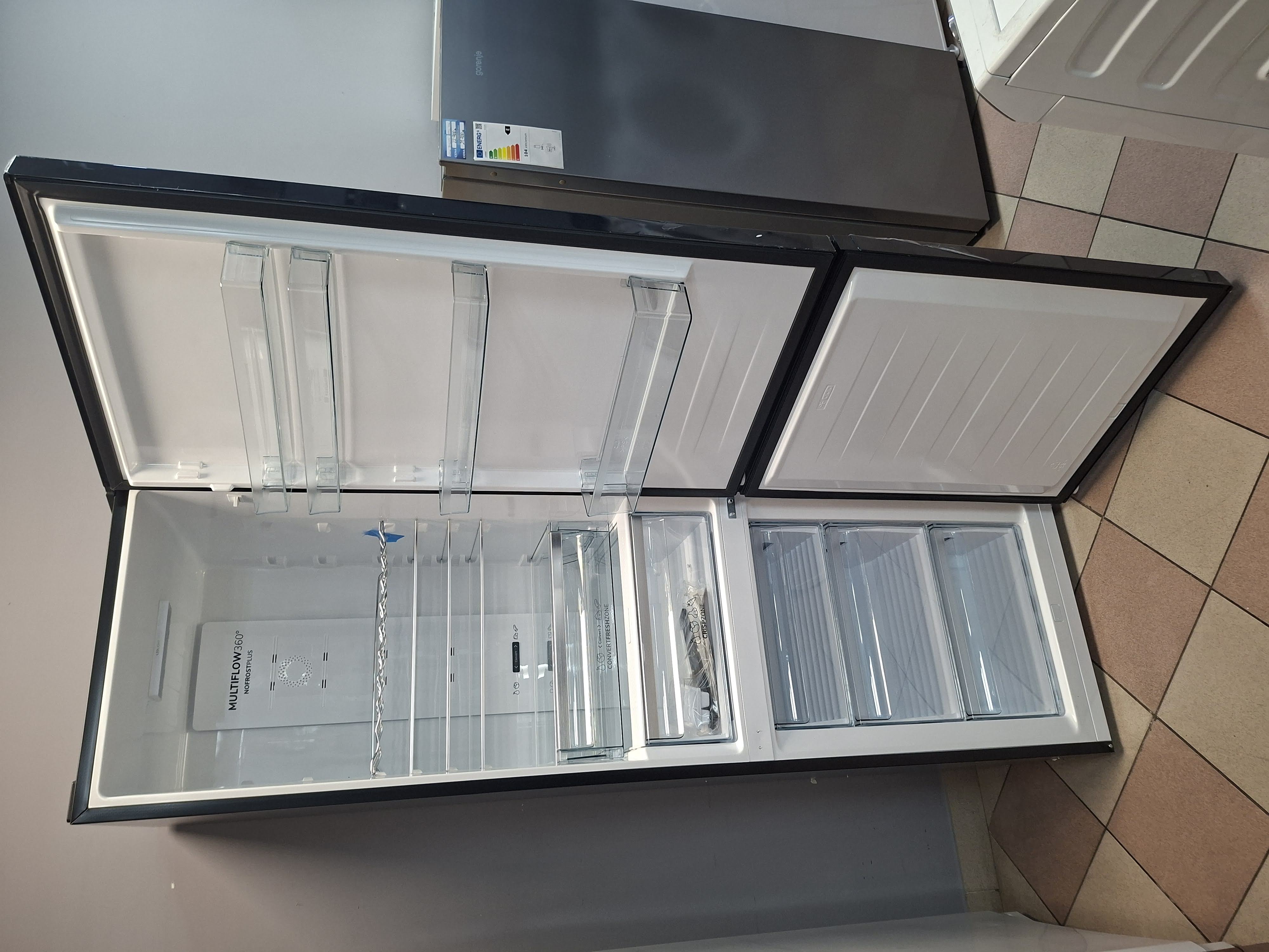 Frižider Gorenje NRK620B61BX4OT , 200 cm.