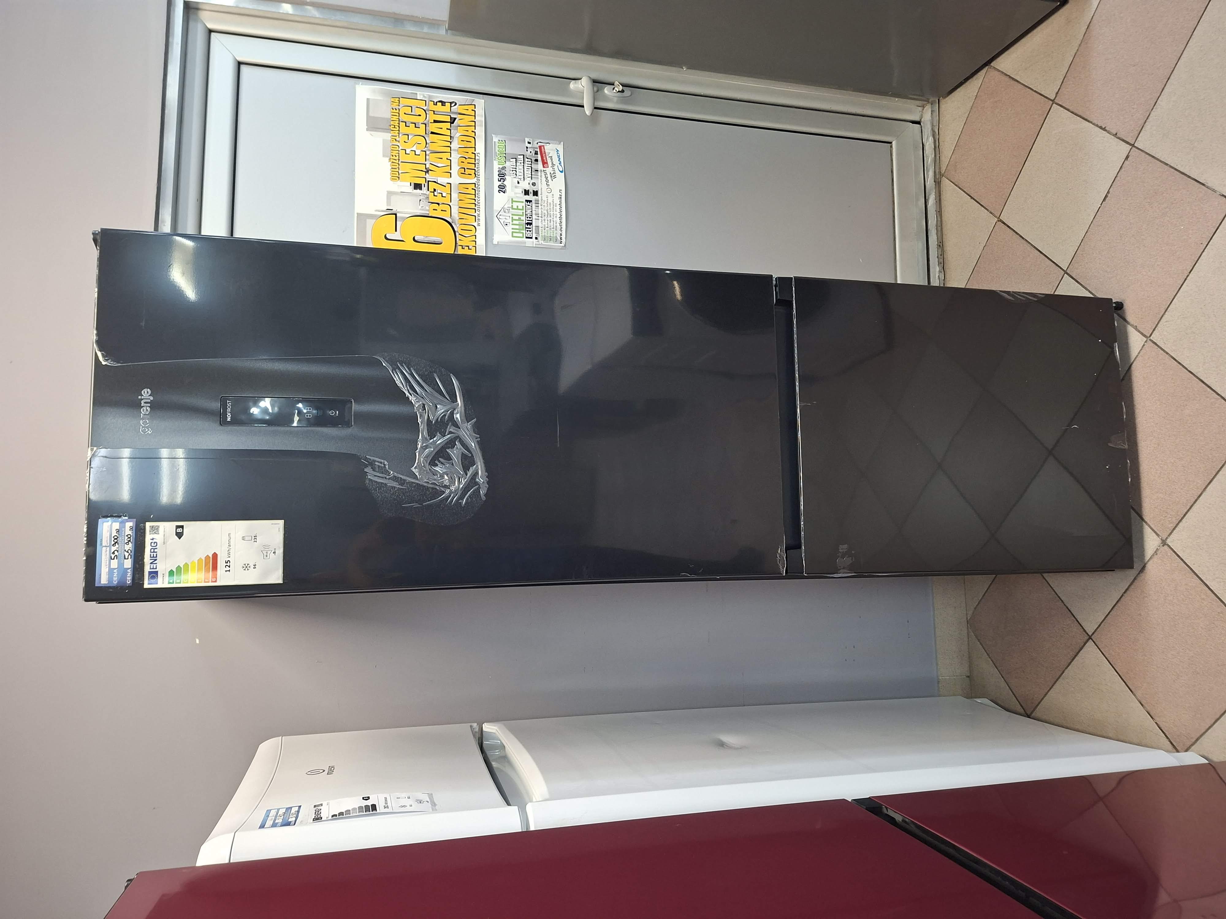 Frižider Gorenje NRK620B61BX4OT , 200 cm.