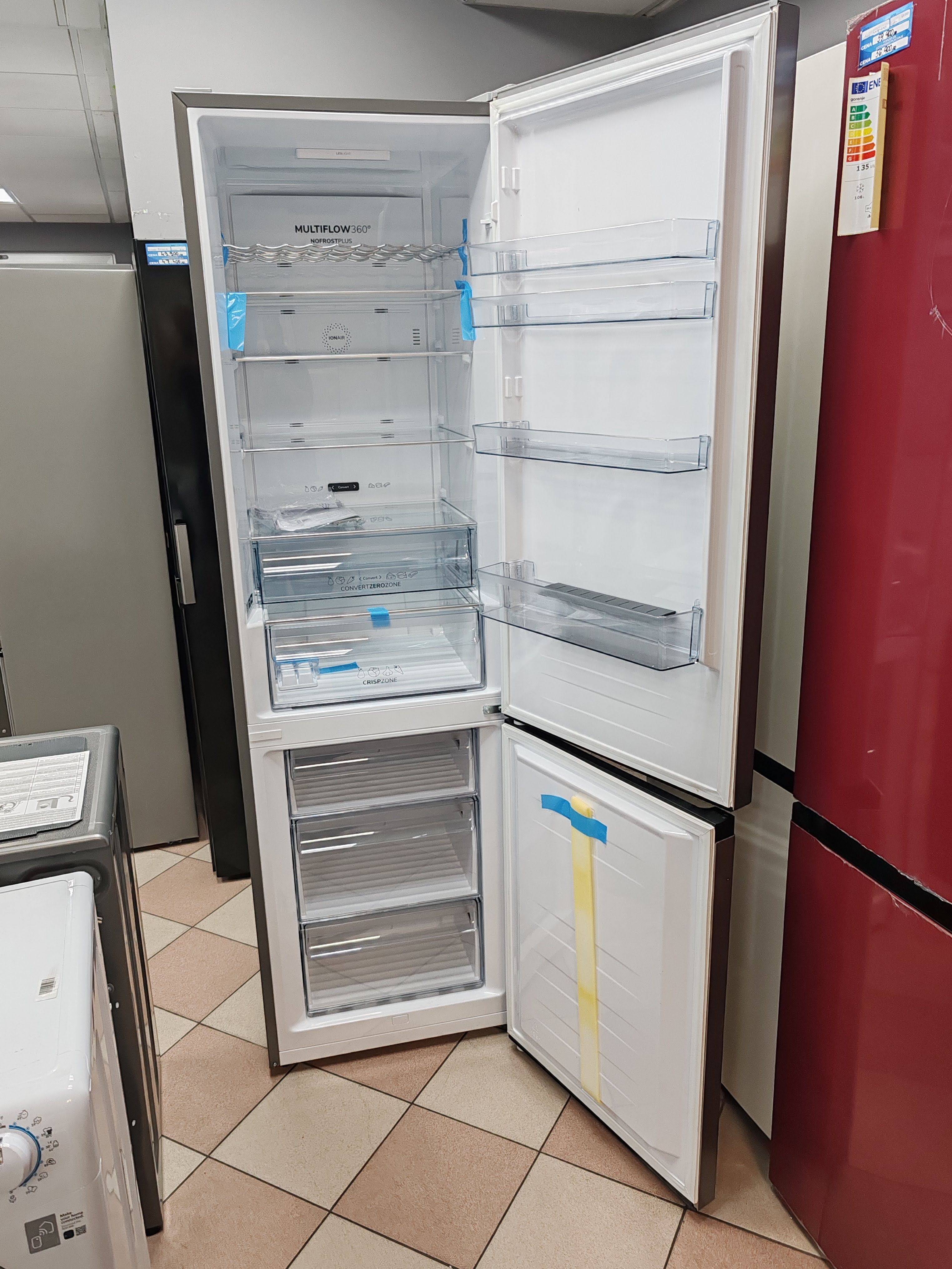 Frižider Gorenje NRK62CA2XL4Z , 200 cm.