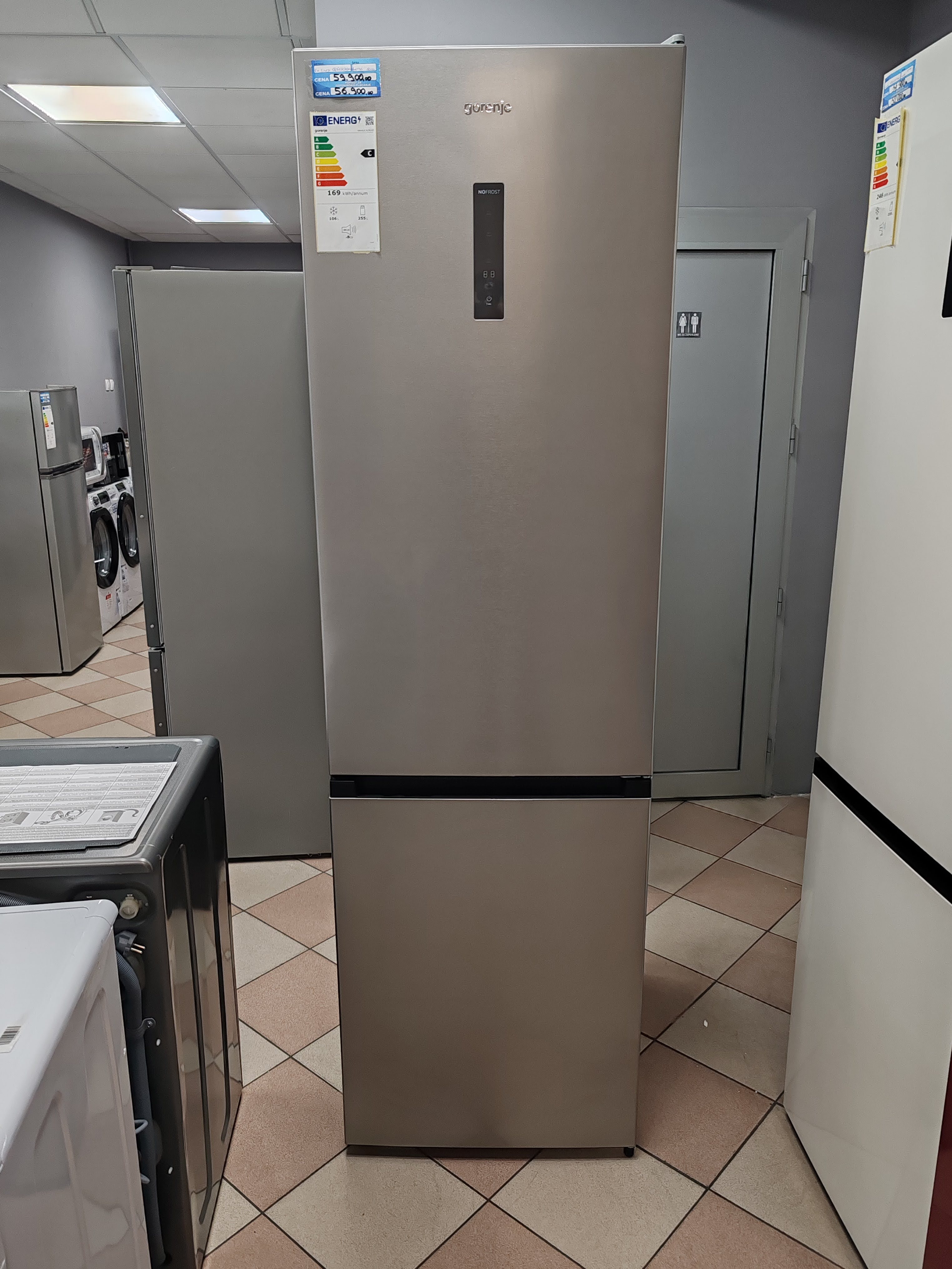 Frižider Gorenje NRK62CA2XL4Z , 200 cm.