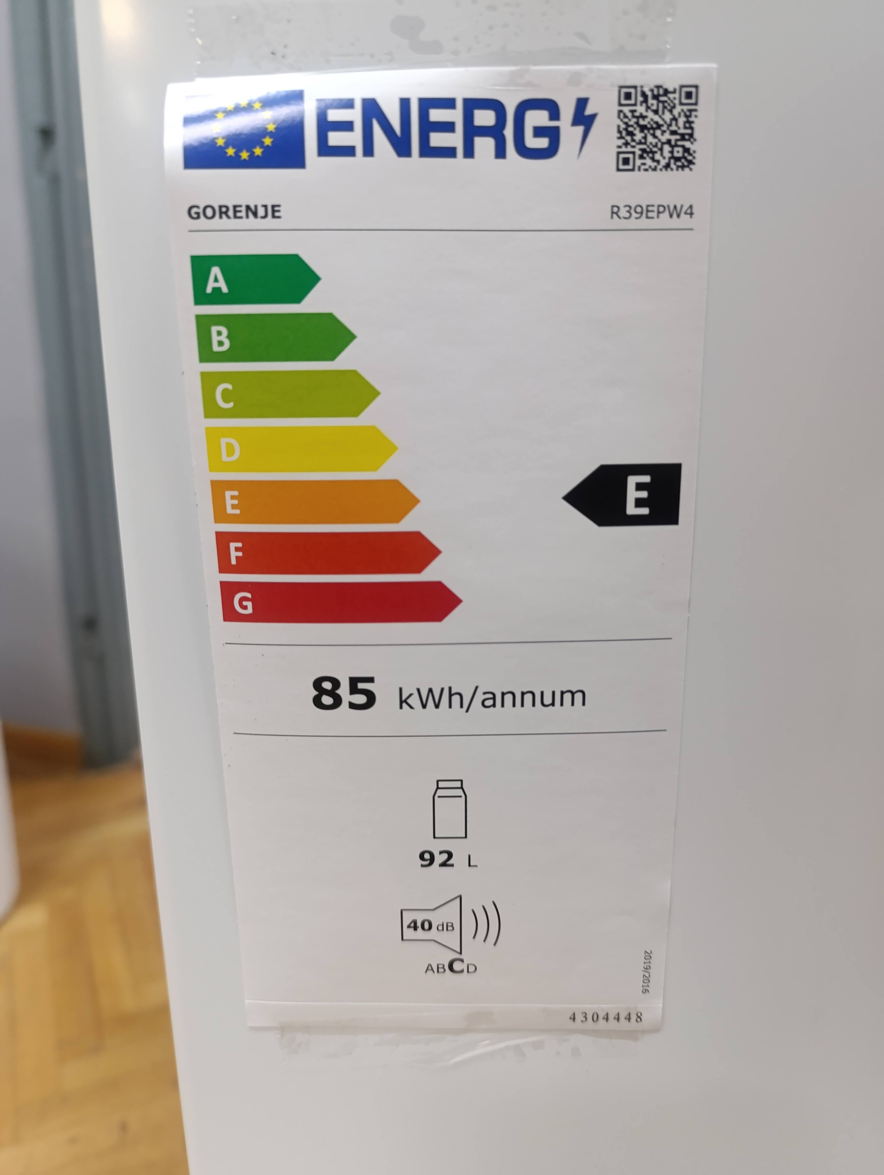 Frižider Gorenje R39EPW4, 92L