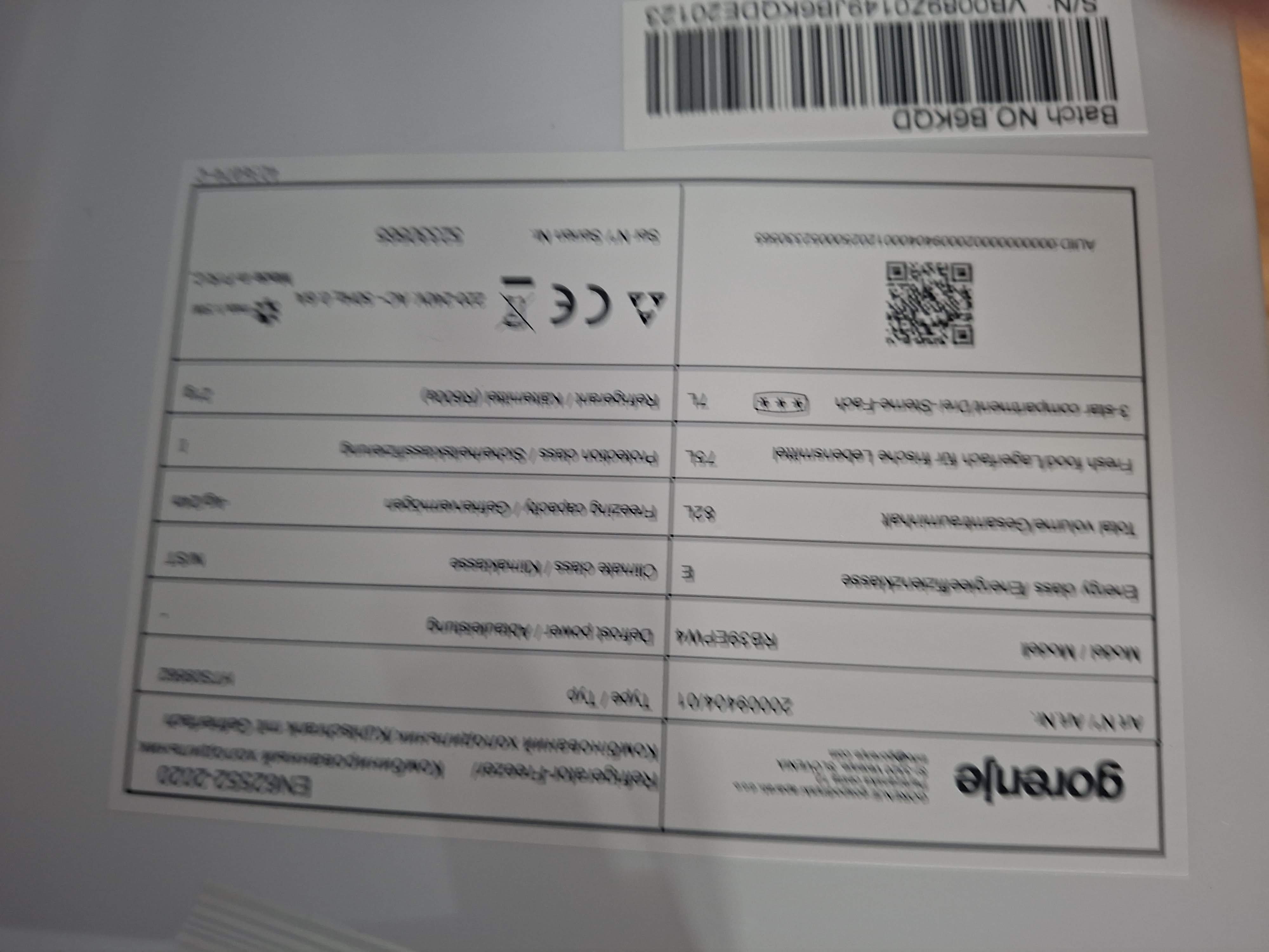 Frižider Gorenje RB39EPW4 (2), 85 cm