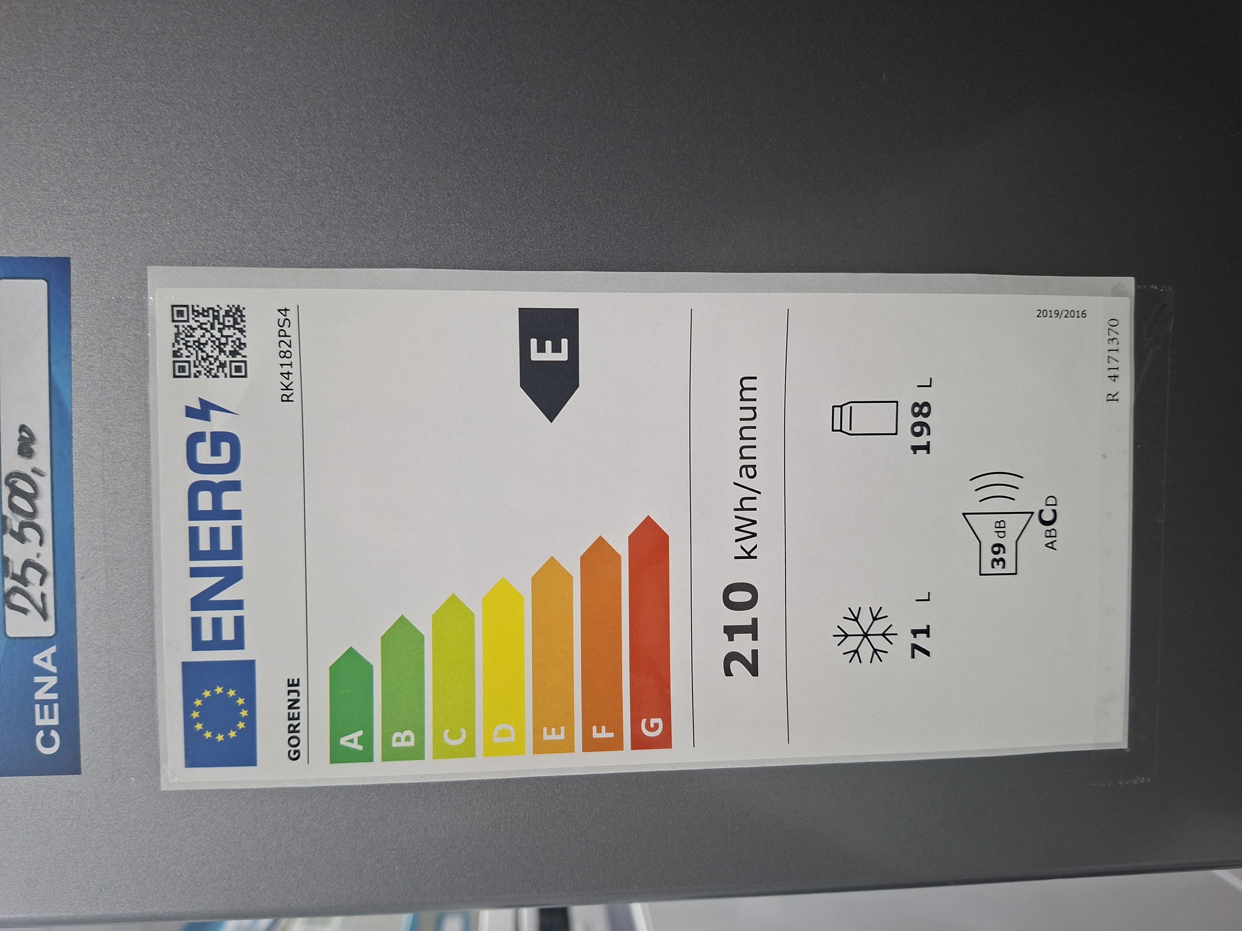 Frižider Gorenje RK4182PS4 , 180 cm