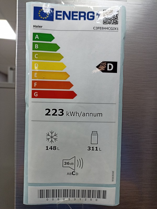Frižider Haier C3FE844CGJX1 , 70cm