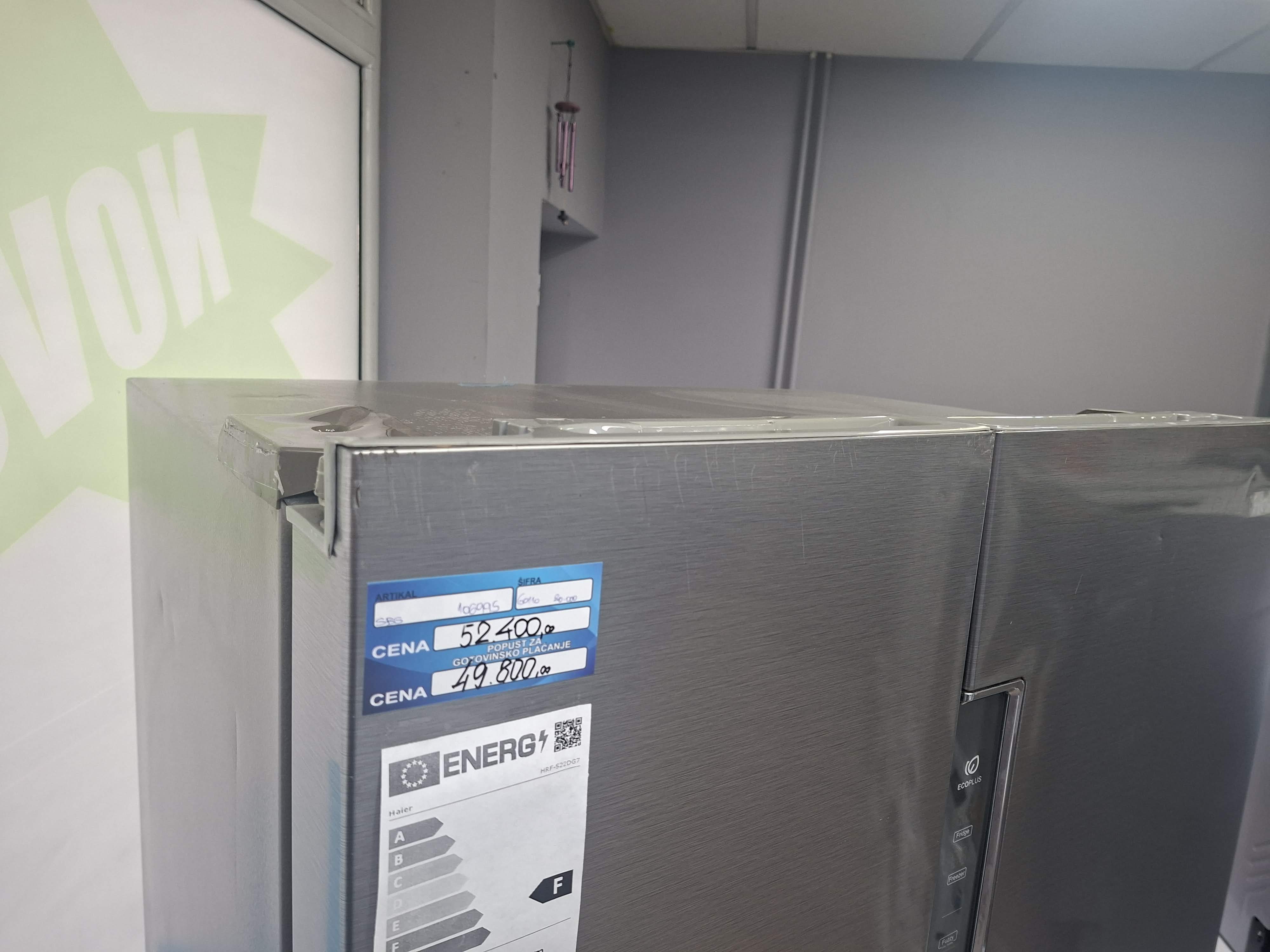 Frižider Haier HRF-522DG7, Side by Side, 179cm