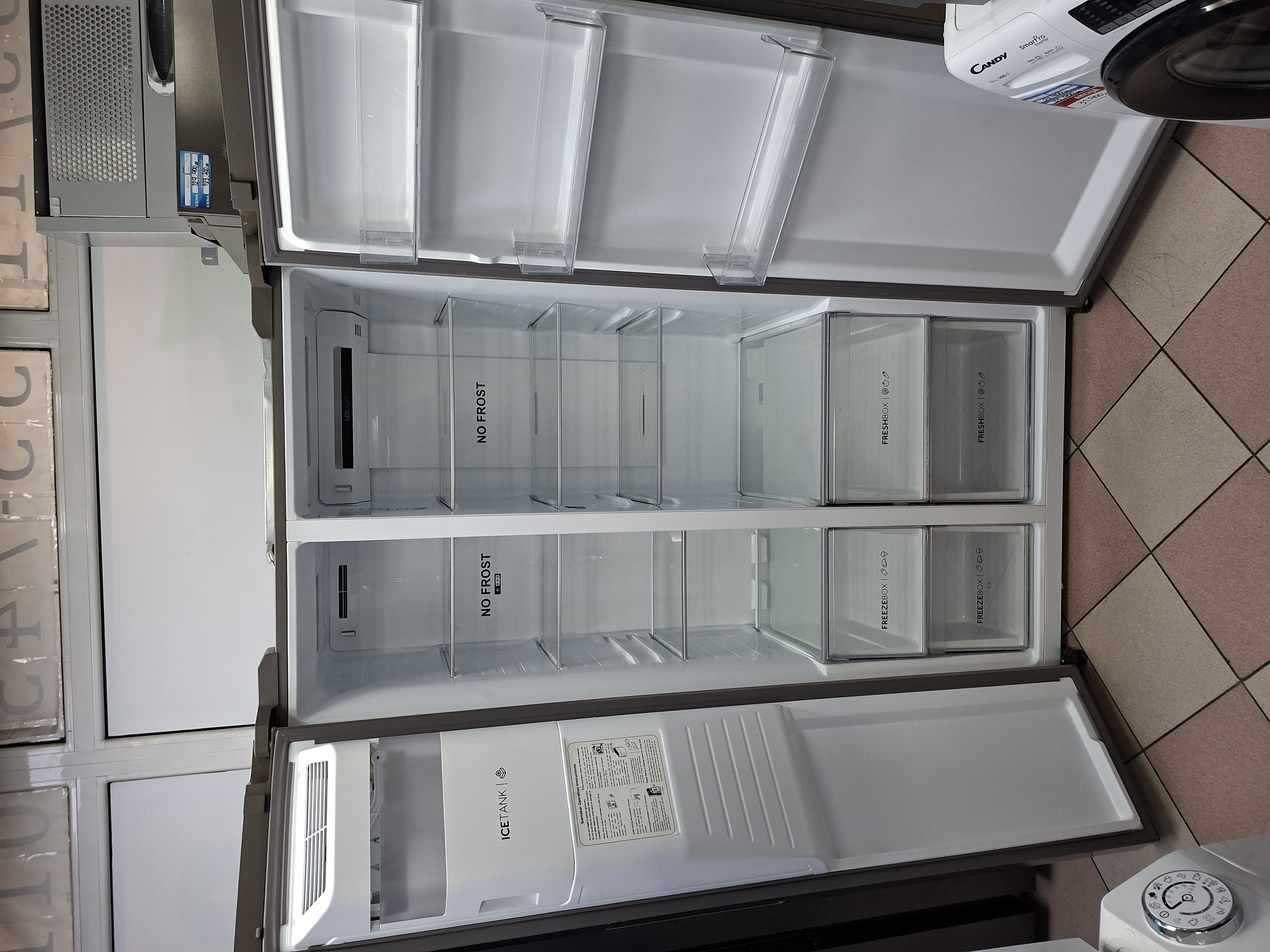 Frižider Haier HSR3918FIMP, Side by Side , 178 cm.