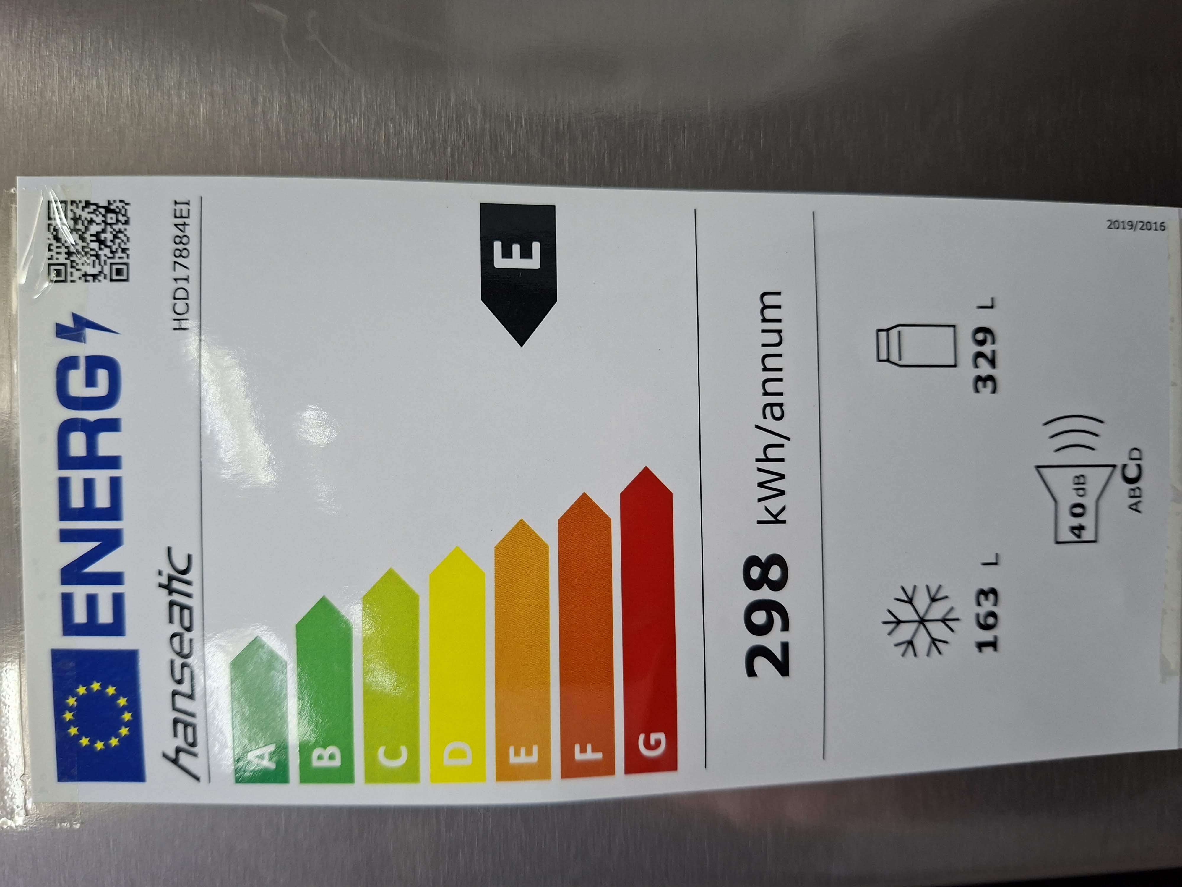 Frižider Hanseatic HCD17884EI , 180 cm