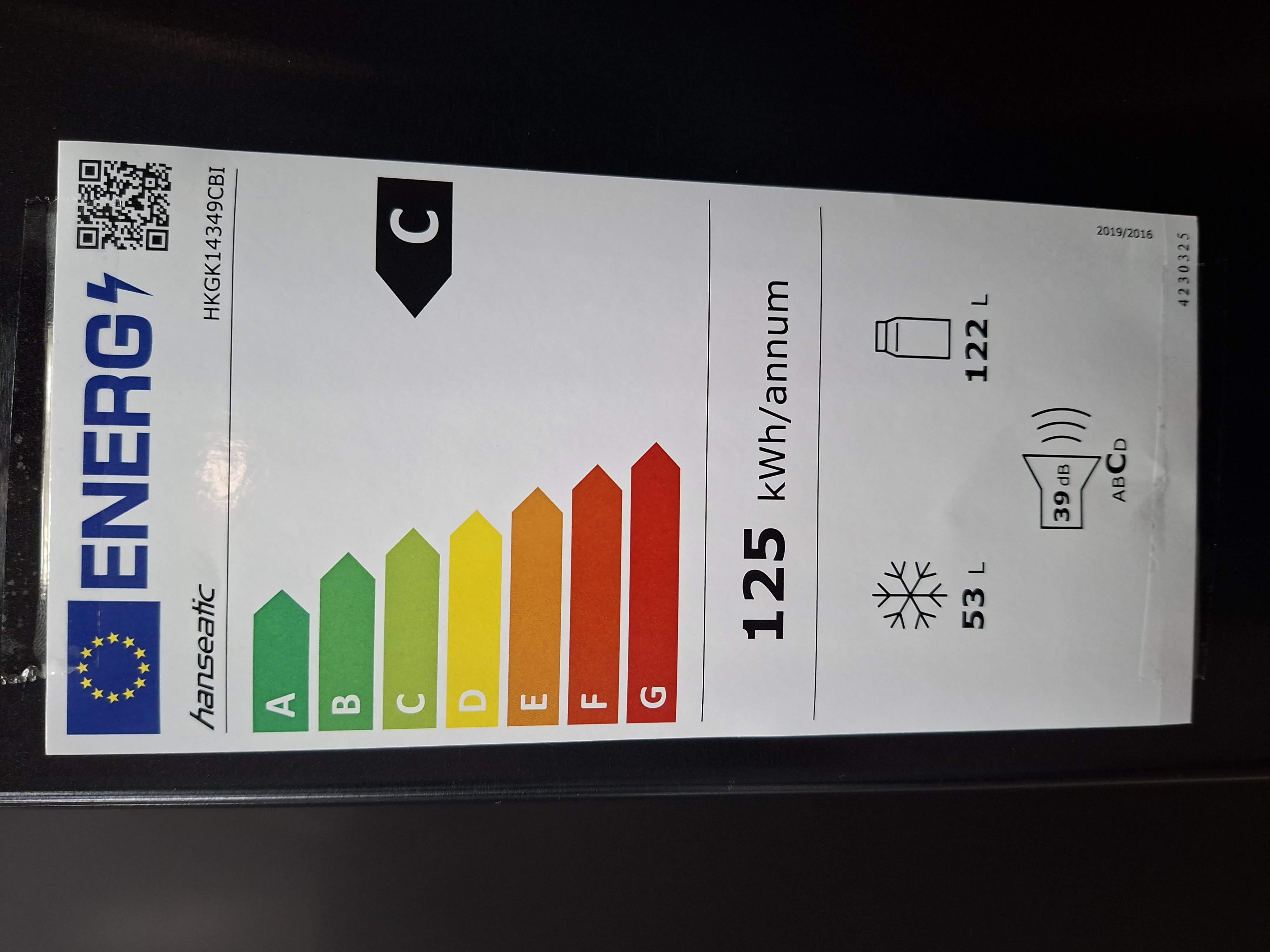 Frižider Hanseatic HKGK14349CBI, 143cm